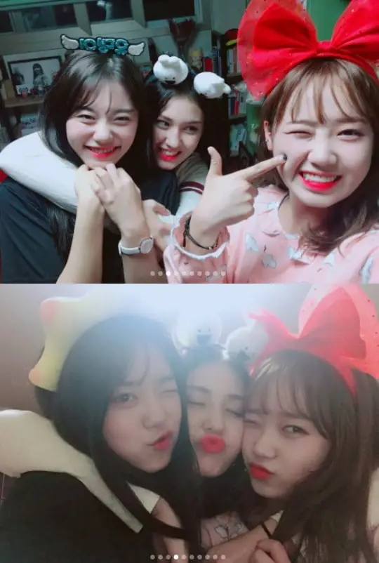 '미성년자' 전소미, SNS에 올렸다 삭제한 음주 사진 논란
