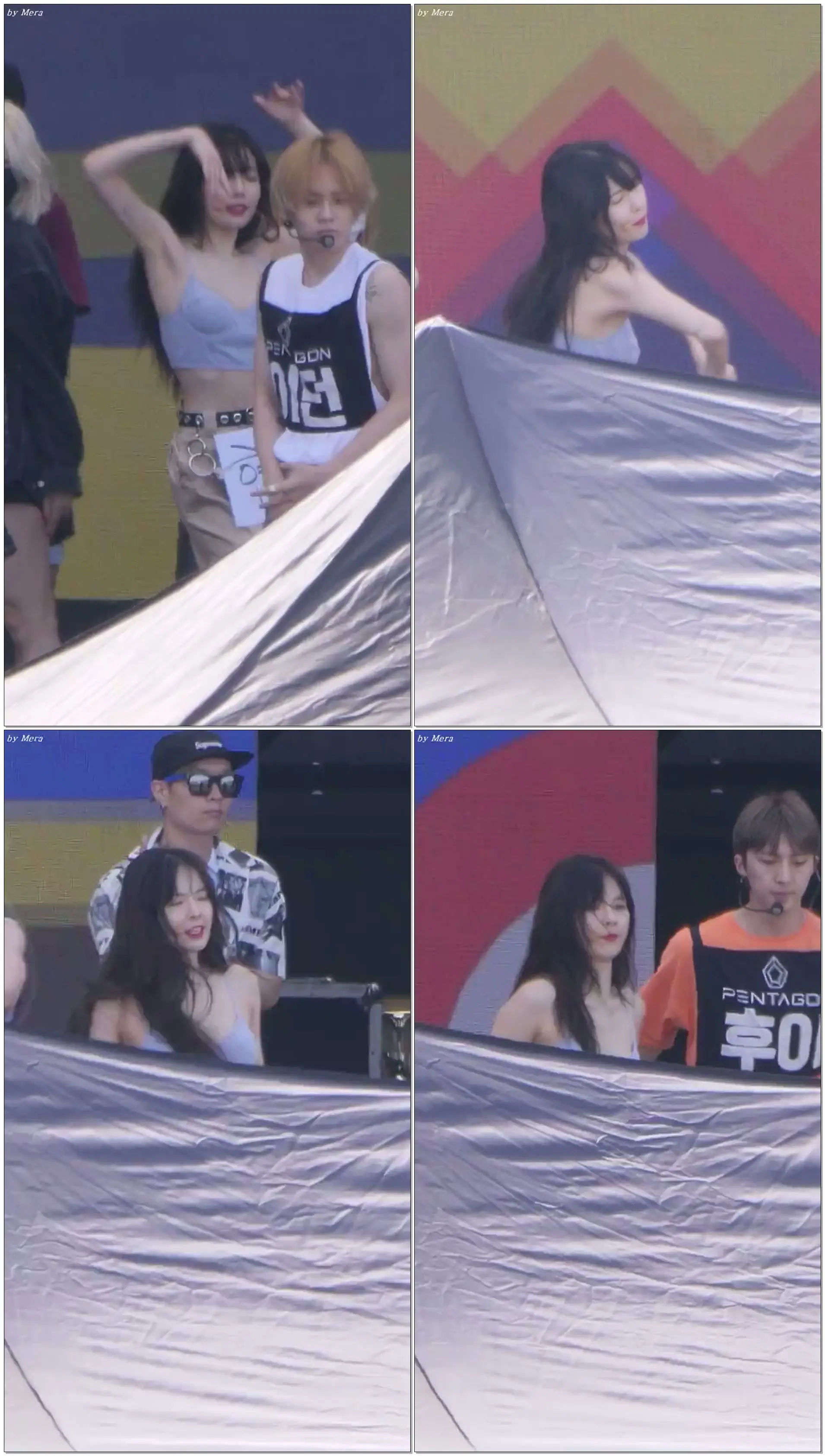 180723 트리플 H 현아(HyunA) Retro Future 사복 드라이 리허설 직캠 Fancam (울산 썸머페스티벌) by Mera