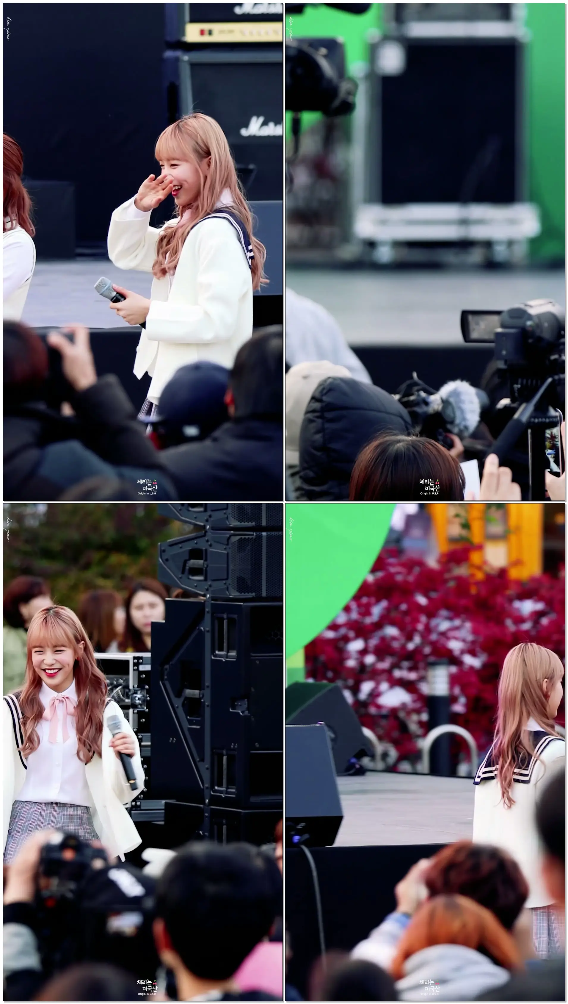 171105 에이프릴(April) 오산 청소년 축제 '무아(Muah)' 레이첼 직캠 by 김이모