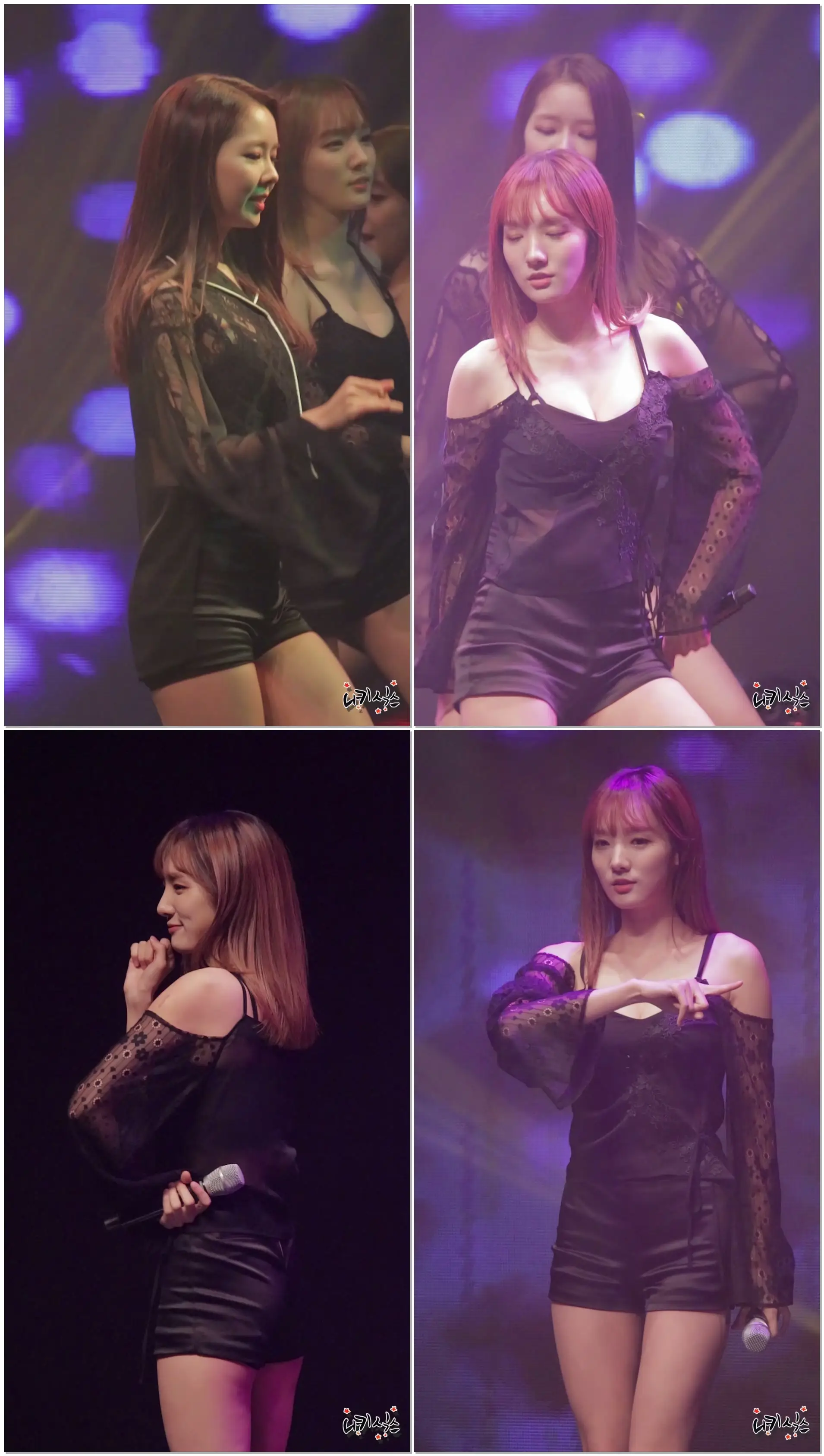 171117 스텔라(Stellar) 민희 찔려 홍천군 군인의 날 직캠(Fancam) by 니키식스
