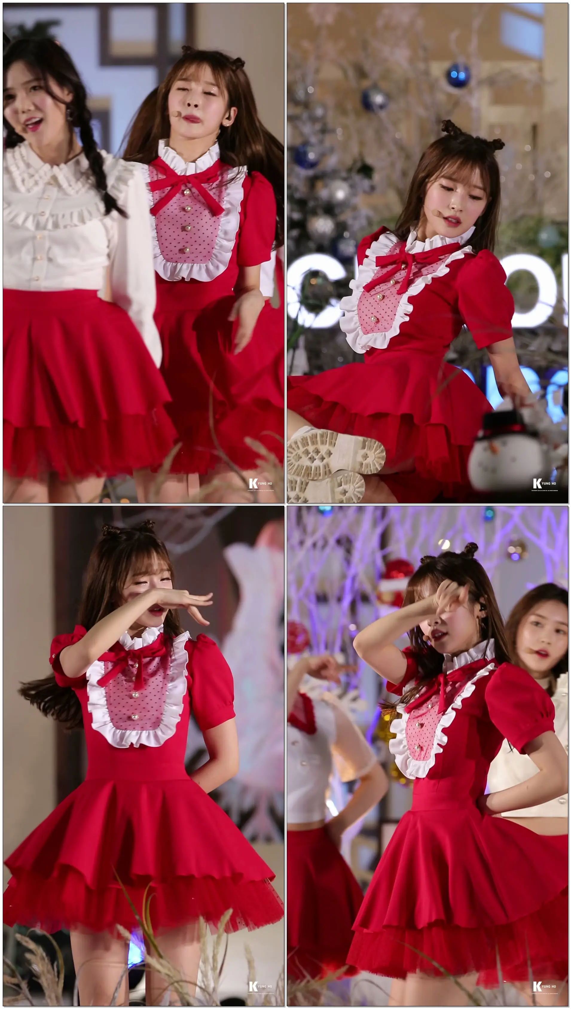 171224 해요 TV 아주 작은 쇼케이스 오마이걸 (ohmygirl) Closer 아린 직캠 / fancam
