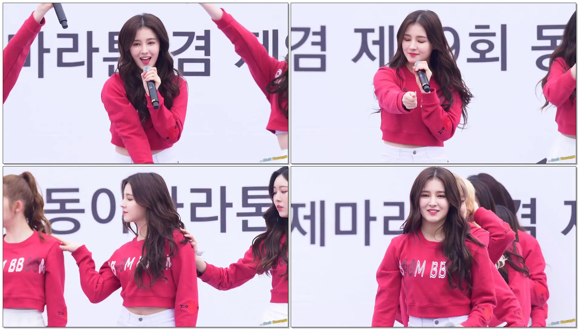 180318 낸시 Nancy 모모랜드 MOMOLAND '어마어마해 Wonderful Love' @서울국제마라톤 4K 60P 직캠 by DaftTaengk