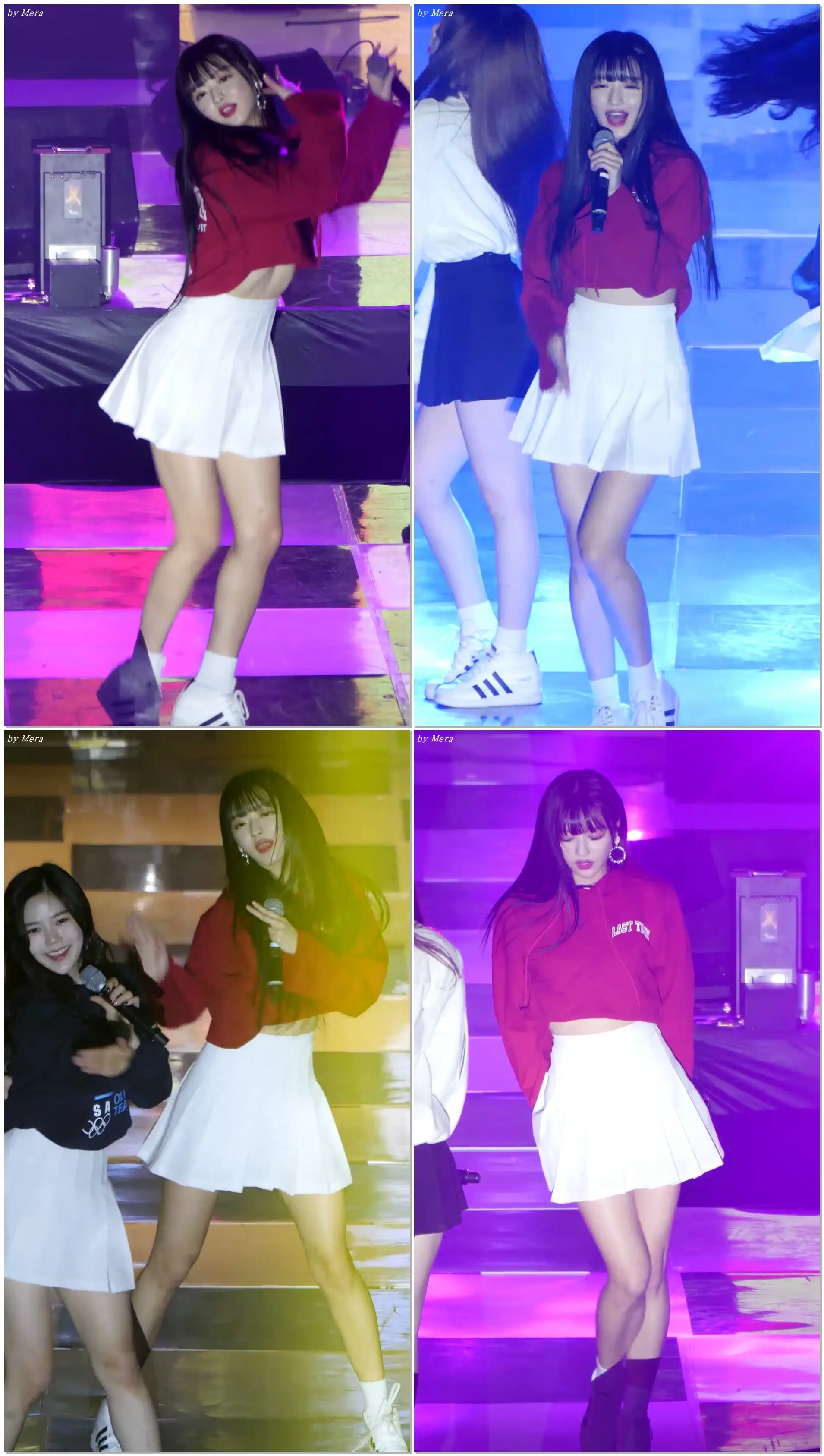 171206 오마이걸 (OH MY GIRL) 한 발짝 두 발짝(One Step, Two Steps) [유아] YooA 직캠 Fancam (푸른별콘서트) by Mera