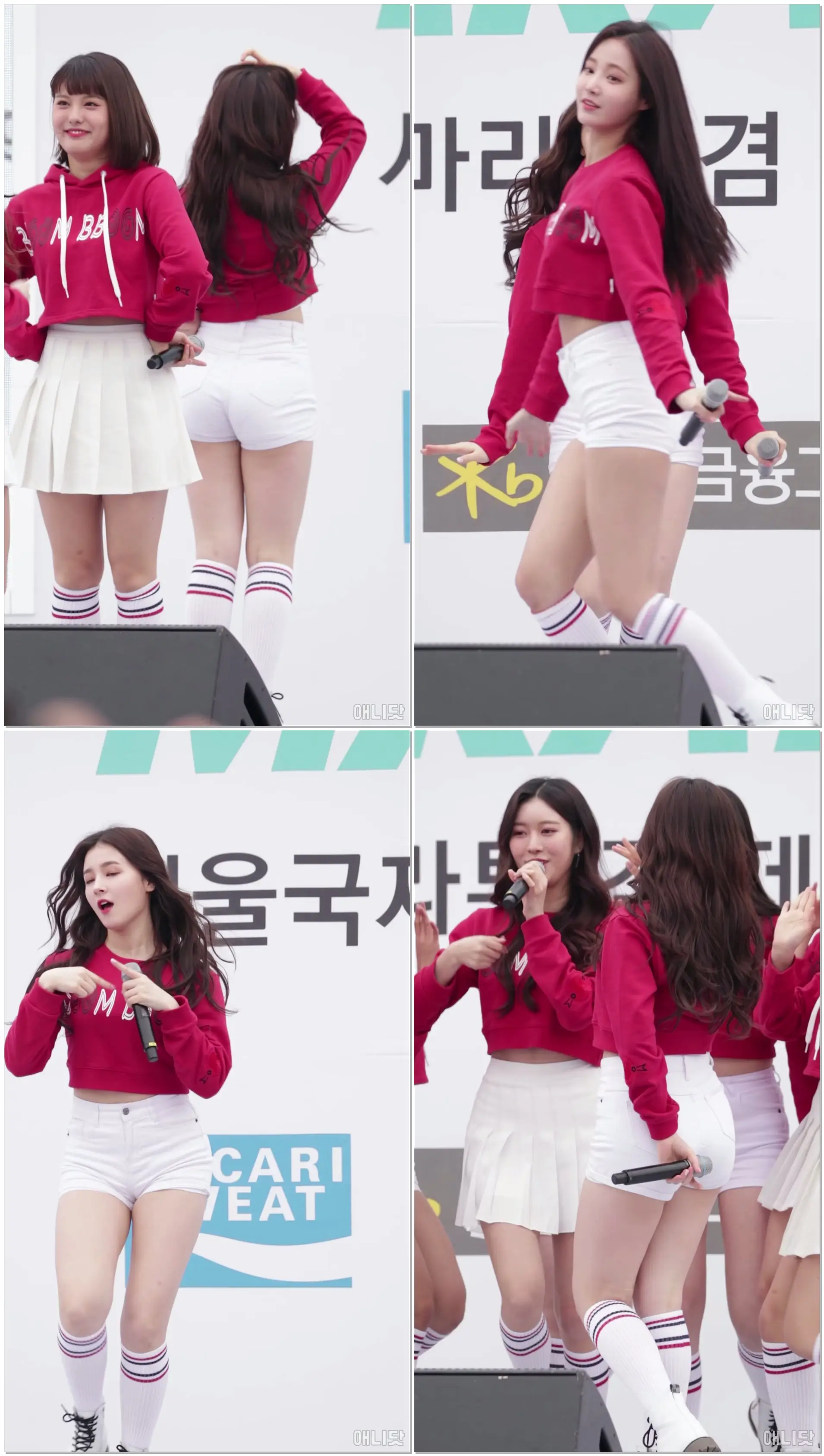 180318 모모랜드 (MOMOLAND) 낸시 직캠 - 꼼짝마 (서울 동아 국제 마라톤) By 애니닷