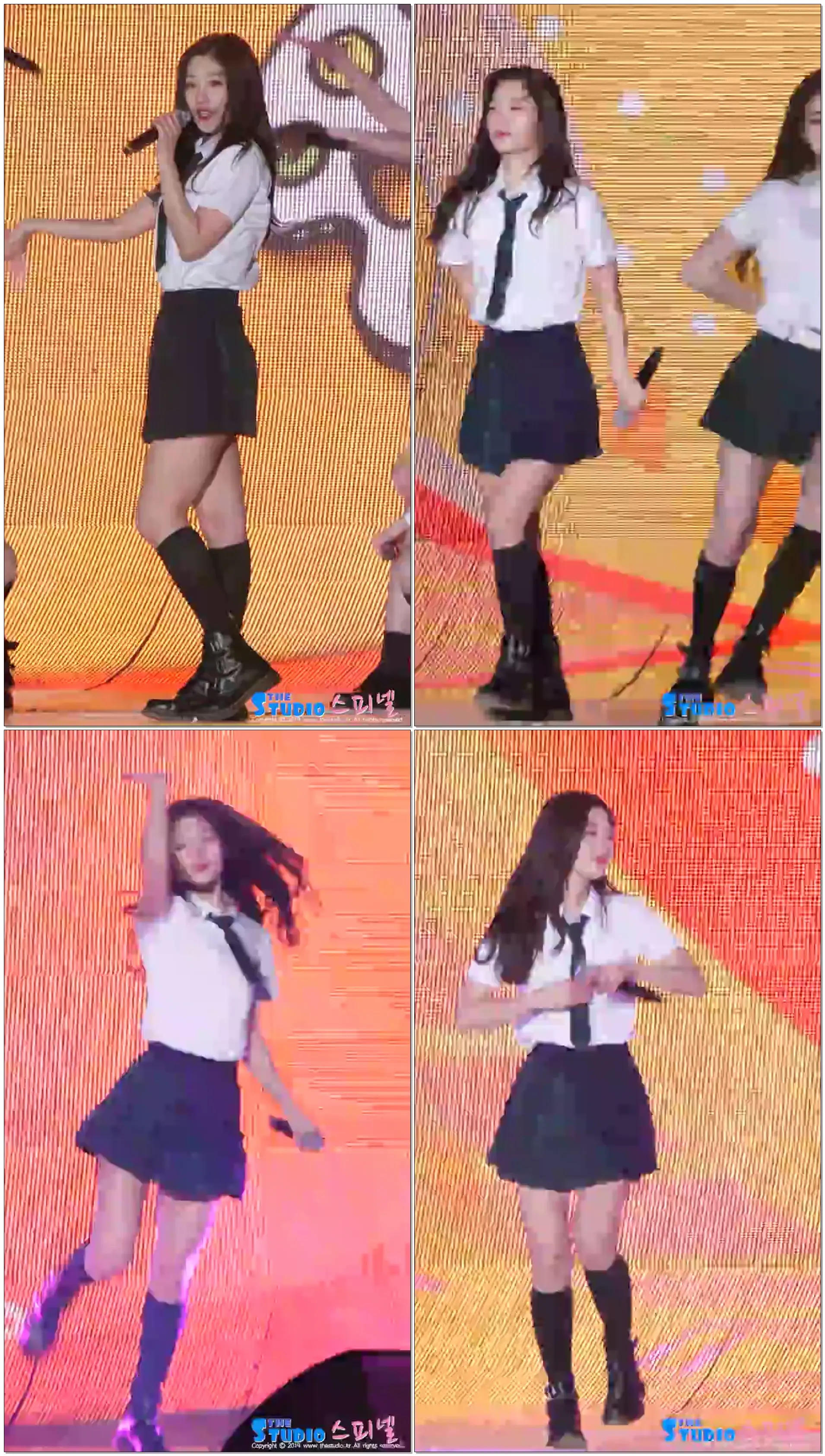 180407 다이아 '듣고싶어' 정채연 직캠 DIA Chaeyeon fancam - Can't Stop (평창 올림픽 국민감사대축제) by Spinel