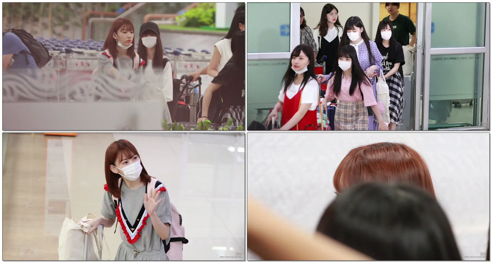 180715 HKT48 미야와키 사쿠라(宮脇咲良) (프로듀스48, 김포공항 입국)