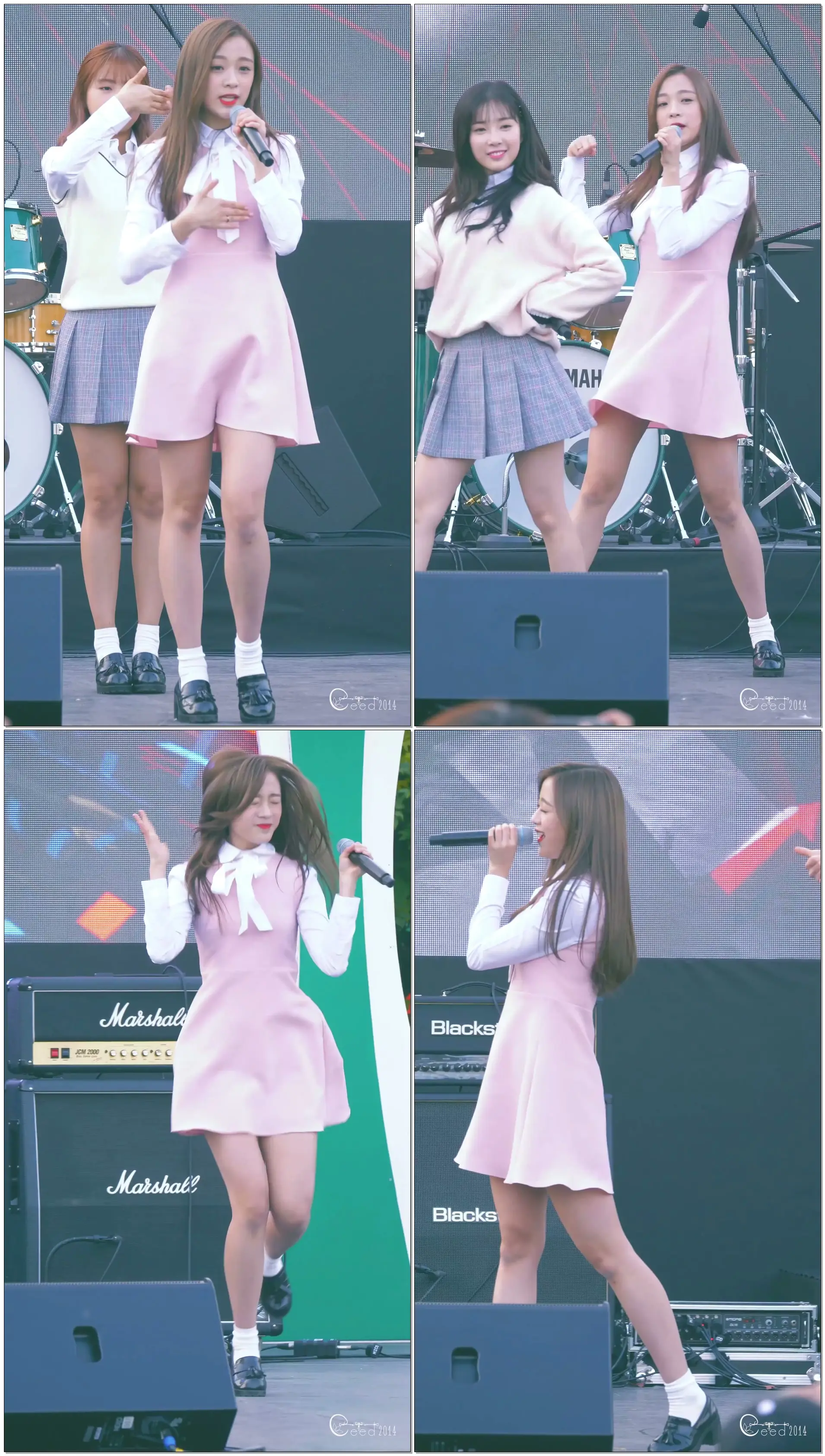 20171105_에이프릴_진솔_메이데이_오산시청소년축제_직캠_4k_60p_fancam by Ceed