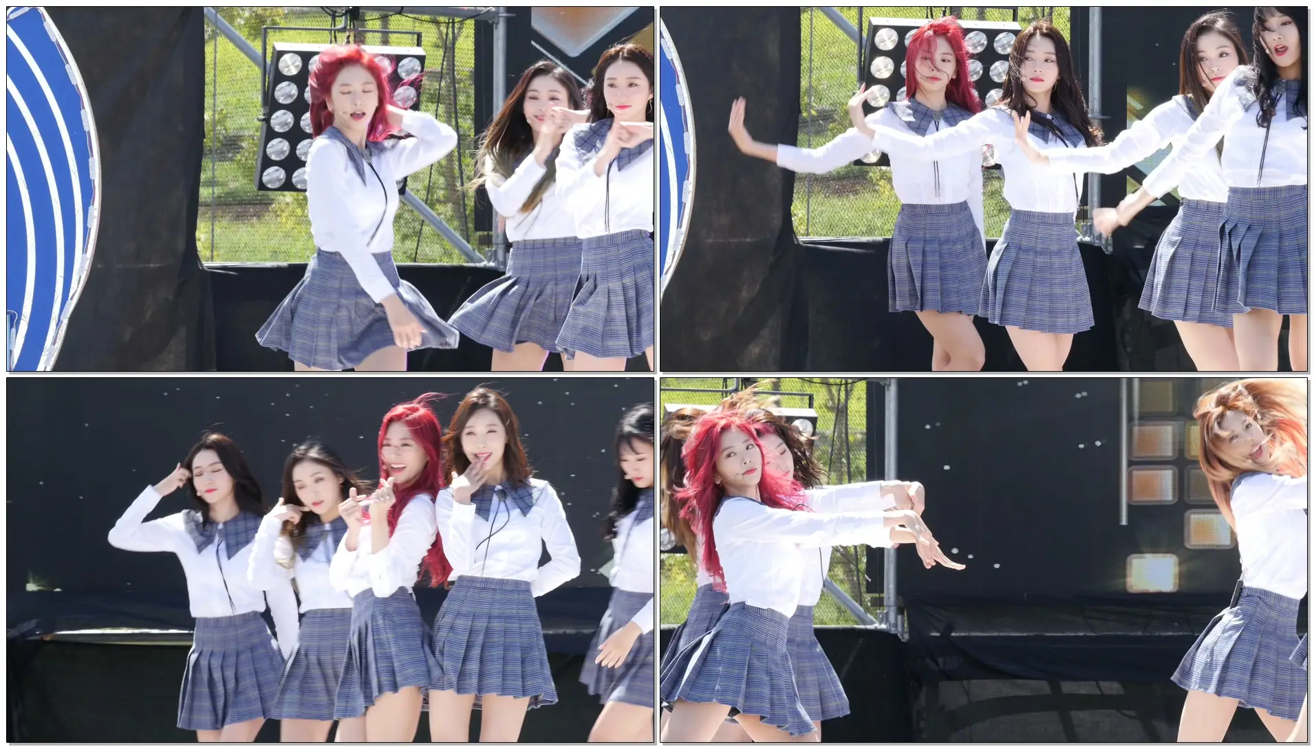 드림캐쳐 Dreamcatcher _ 지유 JiU 직캠 _ 날아올라 Fly High _ 위문열차 _ 여의도 너른마당
