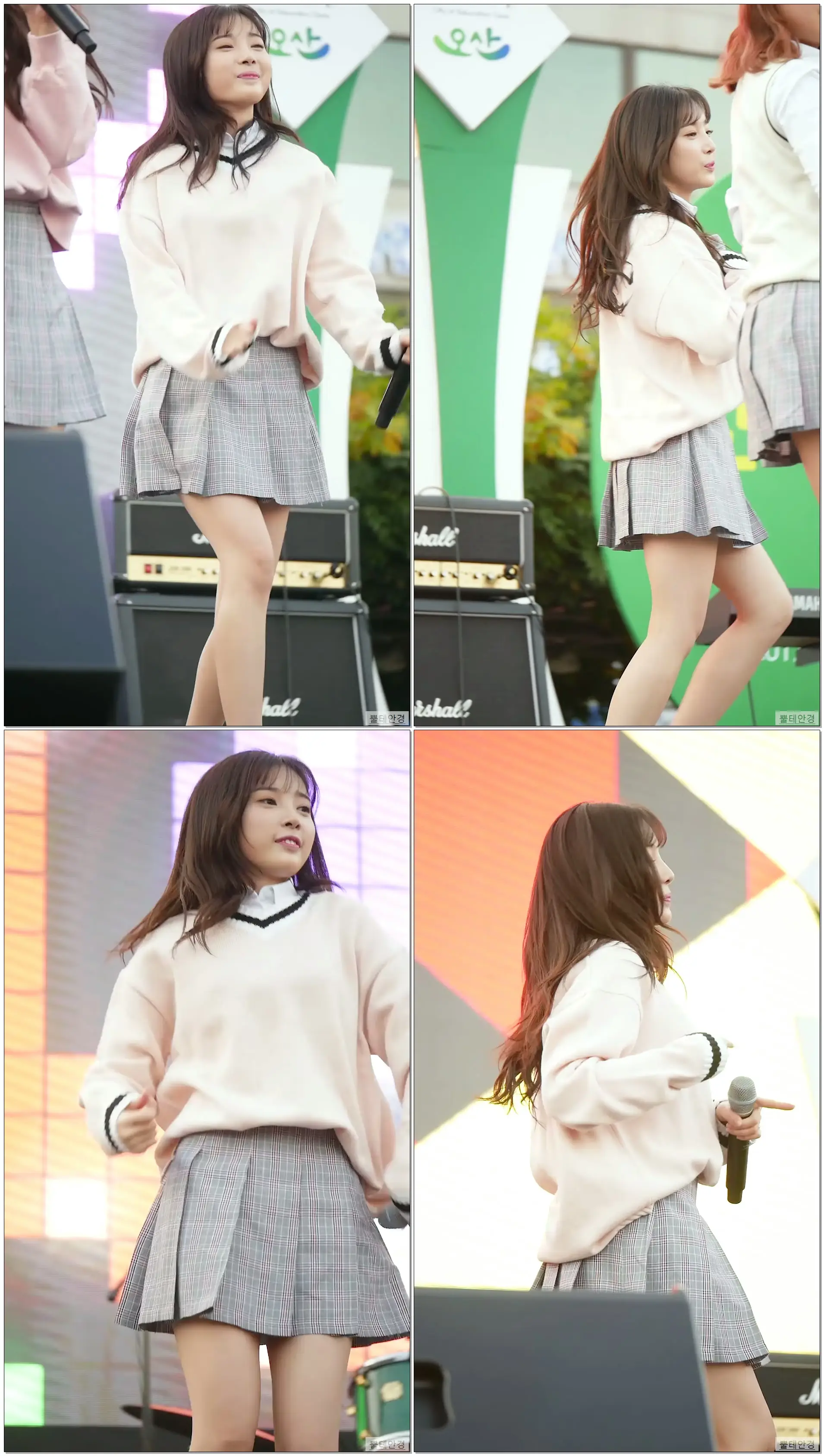 171105 에이프릴 - 채경 @ April - Tting @ April - Chae Kyung @By뿔테안경