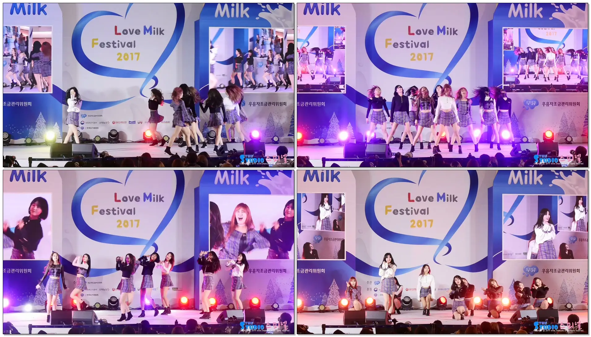 171208 프리스틴 'WEE WOO' 4K 직캠 PRISTIN fancam (러브밀크페스티벌) by Spinel