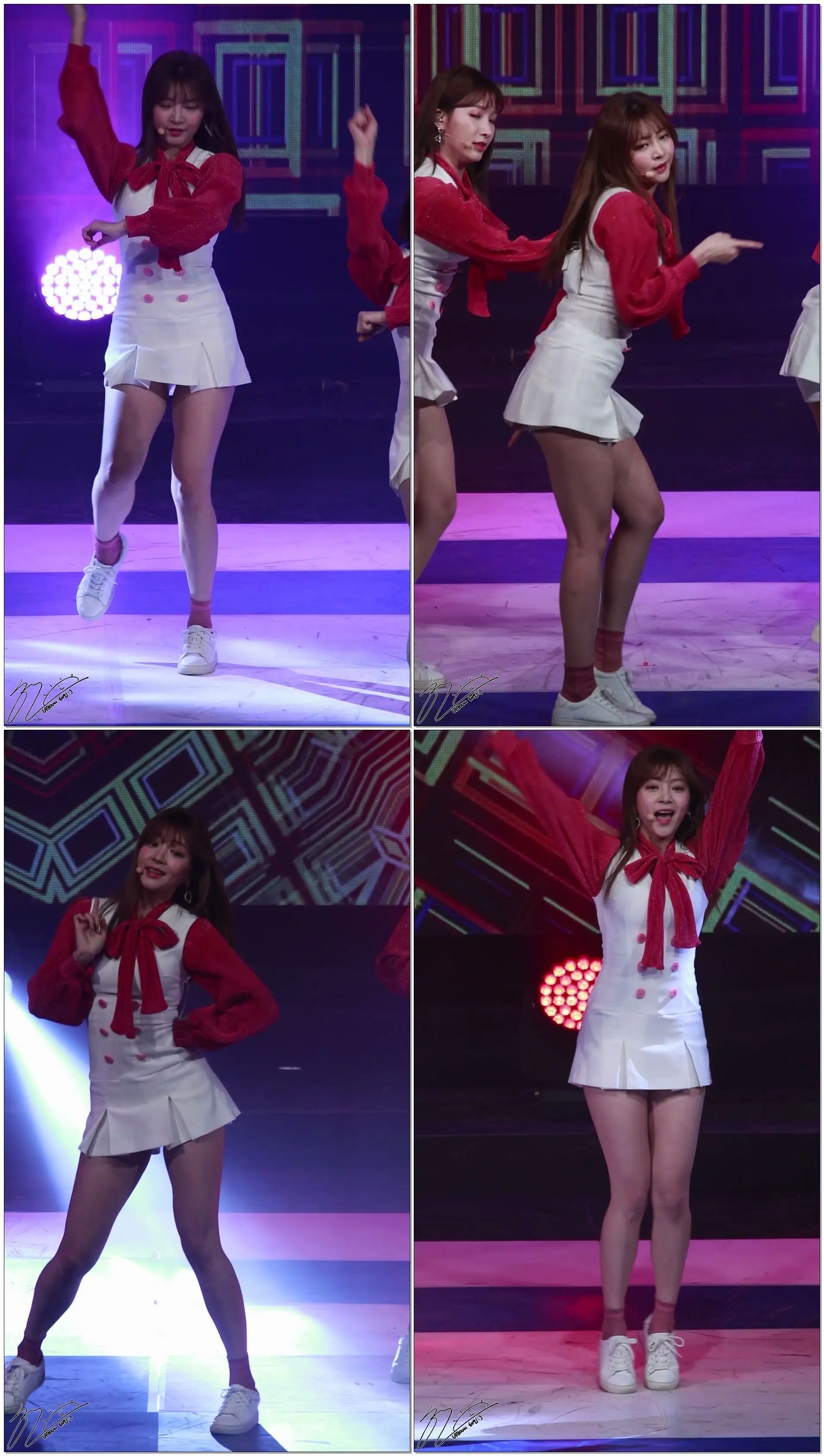 [직캠][180321]고성 위문열차 라붐 해인 - 두바둡
