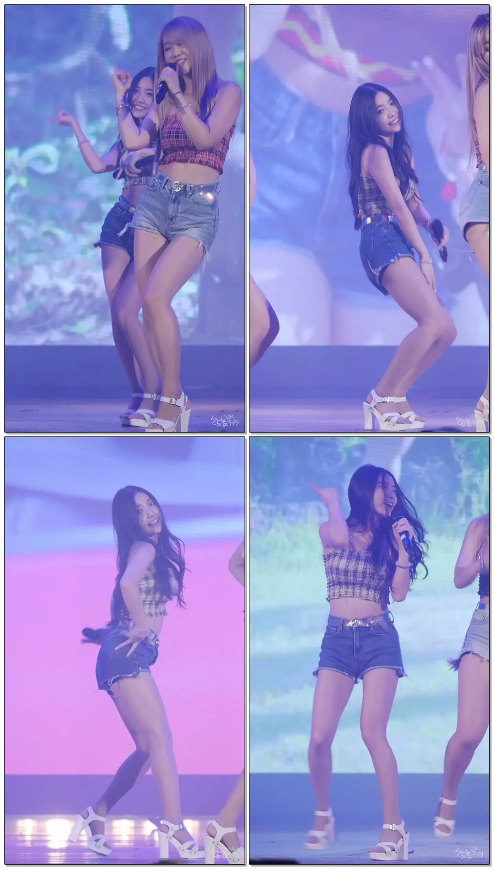 180802 헤이걸스 (Hey Girls) - 녹여줘 (NOG-YEOJWO) (시연) 직캠 by 수원촌놈 [롯데월드 한여름밤의 꿀 파티]