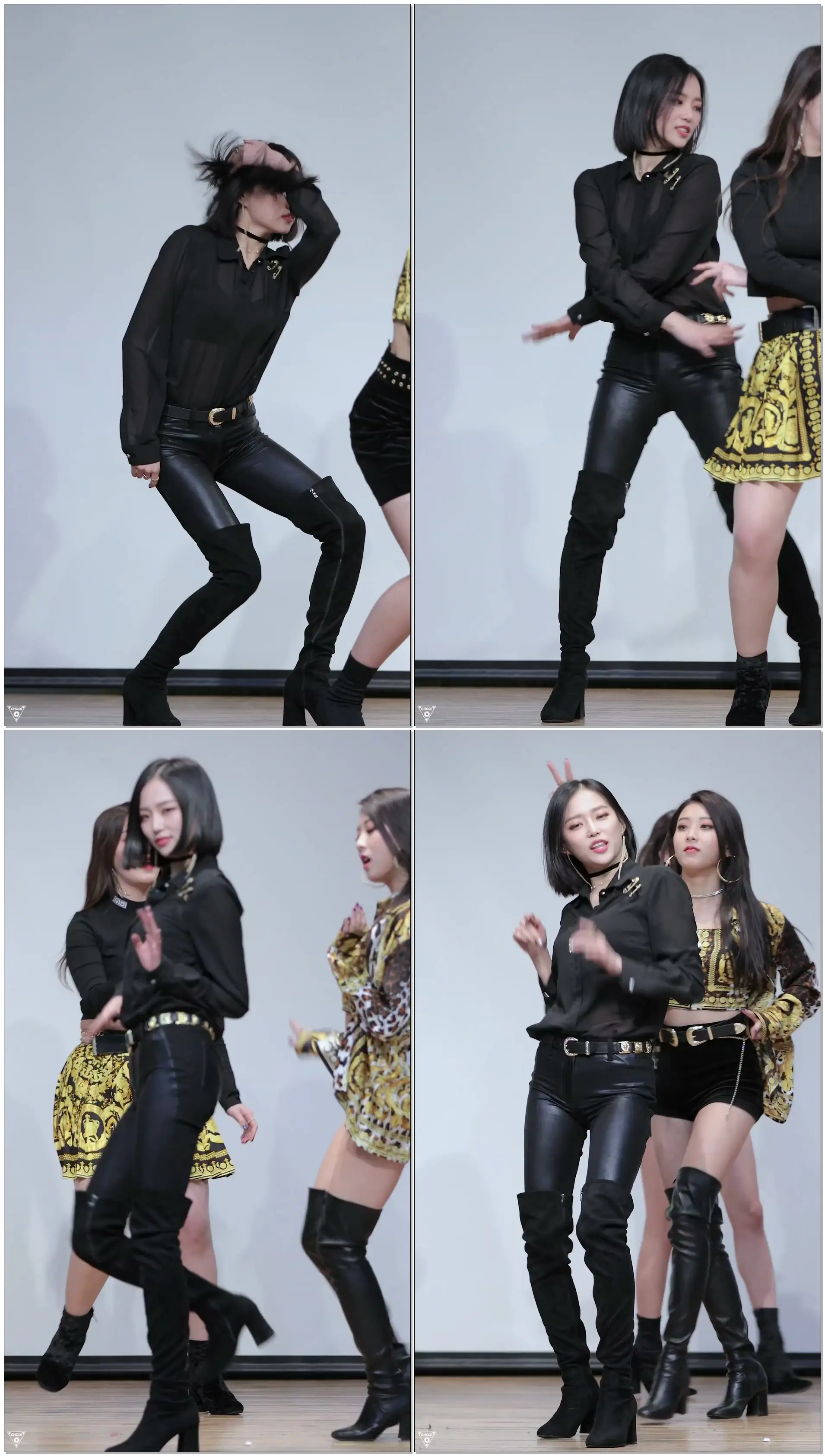 [4K] 180225 CLC 예은 직캠 (Crystal Clear/장예은) - BLACK DRESS(블랙드레스) @미니앨범 팬사인회/Fancam By 쵸리(Chori)