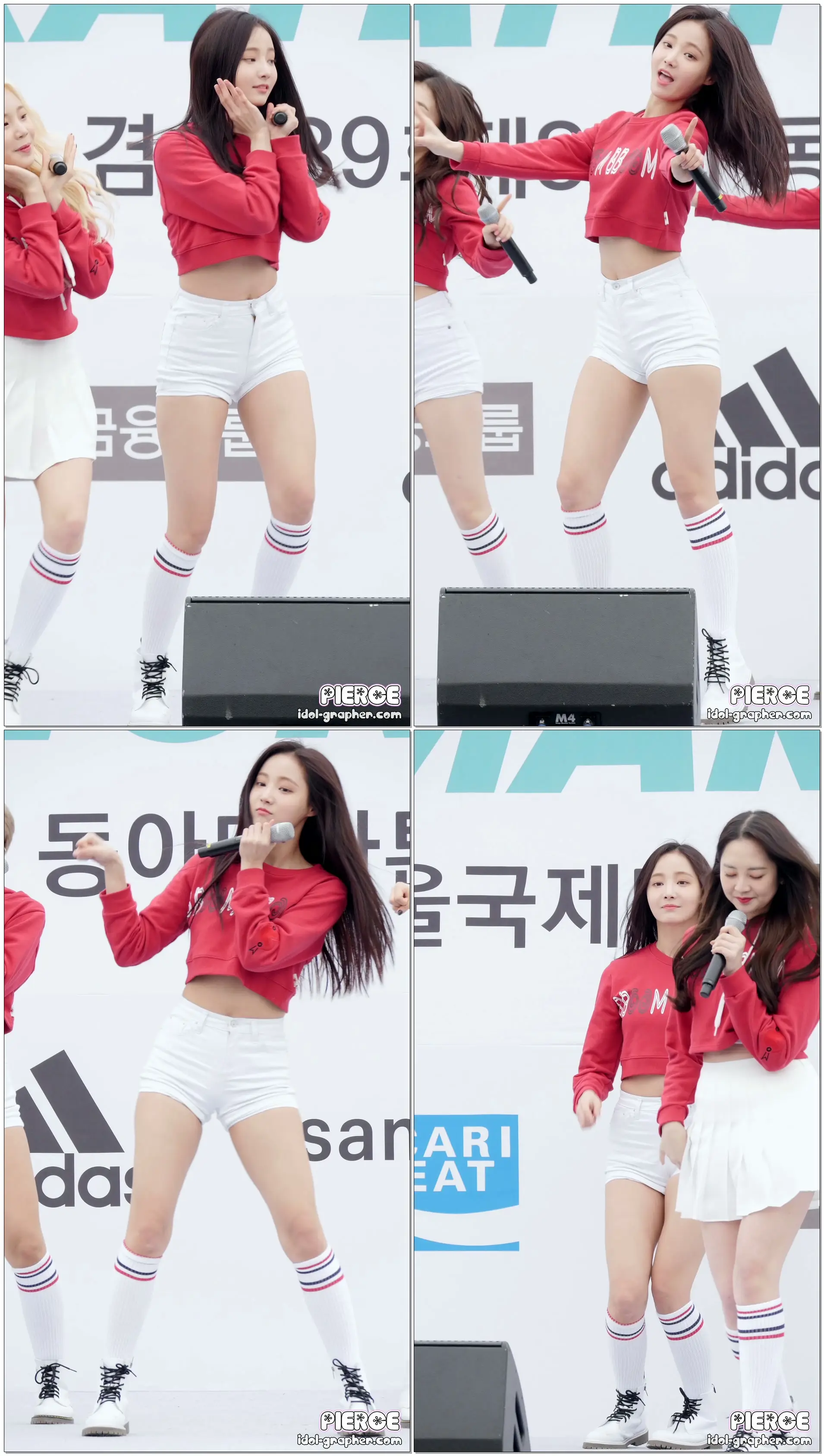 [4K] [180318] 모모랜드 MOMOLAND (연우) - 꼼짝마 Freeze (서울국제마라톤대회 축하공연) 직캠/Fancam by PIERCE