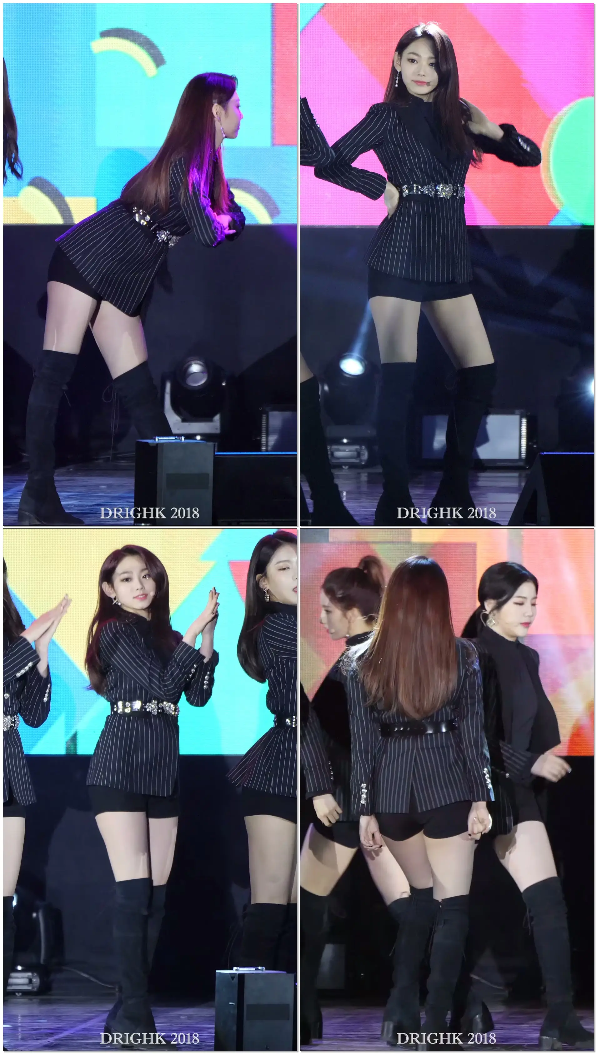 구구단(gugudan) 미나 '나 같은 애(A Girl Like Me)' 직캠fancam [180303 평창 동계패럴림픽 성화 합화식]