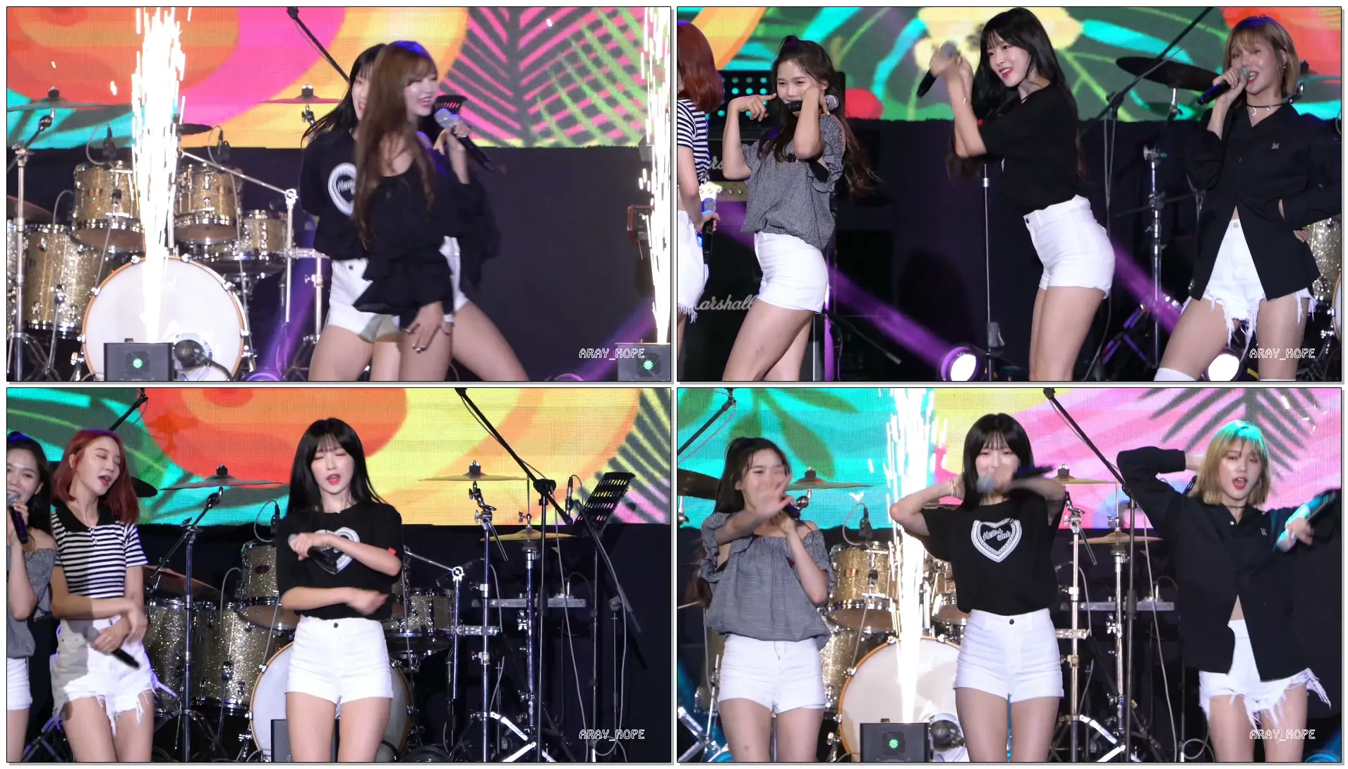 [4k]180811 #오마이걸 OH MY GIRL (아린 ARin) - 내 얘길 들어봐 A-ing @포항 국제해양레저위크 _직캠FANCAM