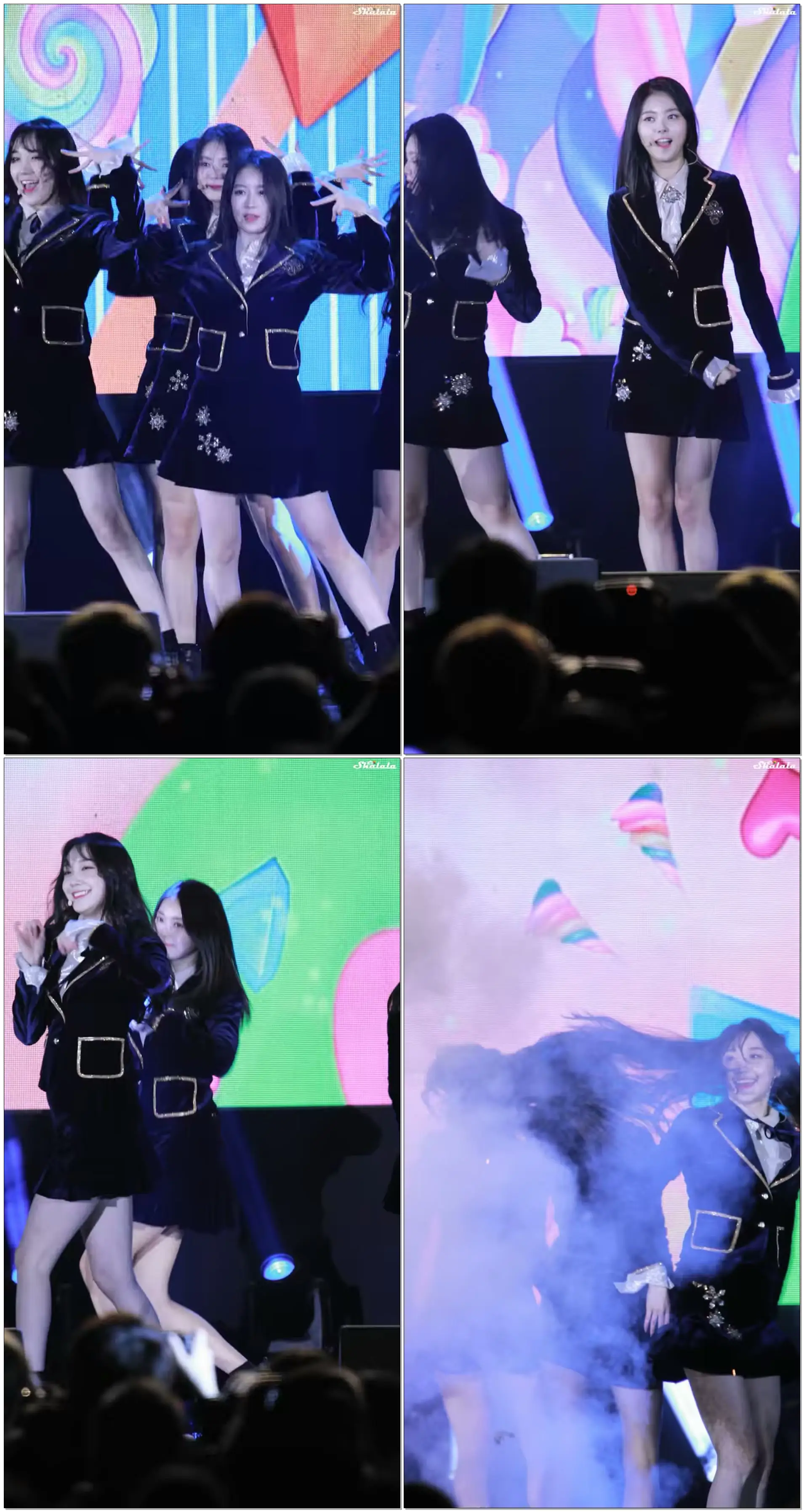 180303 프리스틴(Pristin) - We Woo ...나영 직캠(Nayoung fancam) @평창 동계패럴림픽 성화 봉송