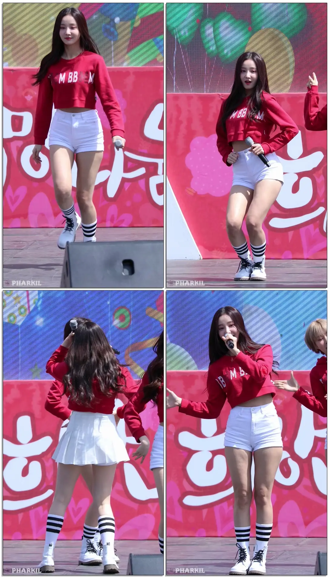 [4K][직캠/Fancam] 180407 모모랜드(MOMOLAND) (연우) 짠쿵쾅 @ 희망나눔 1m 1원 자선걷기 힐링콘서트