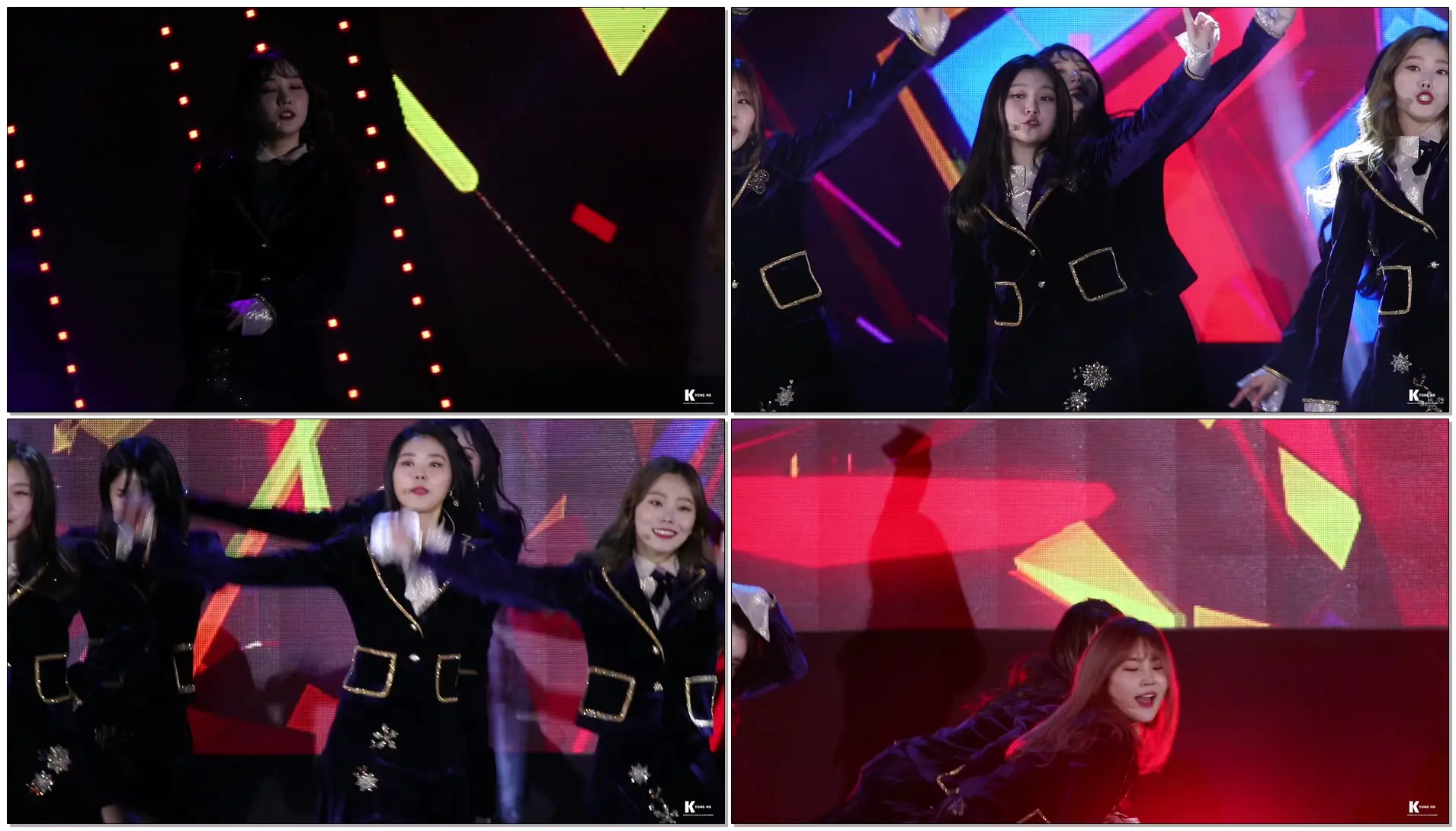 180303 평창 동계 패럴림픽 성화 합화 기념 공개방송 프리스틴 (pristin) we like 로아 직캠 / fancam