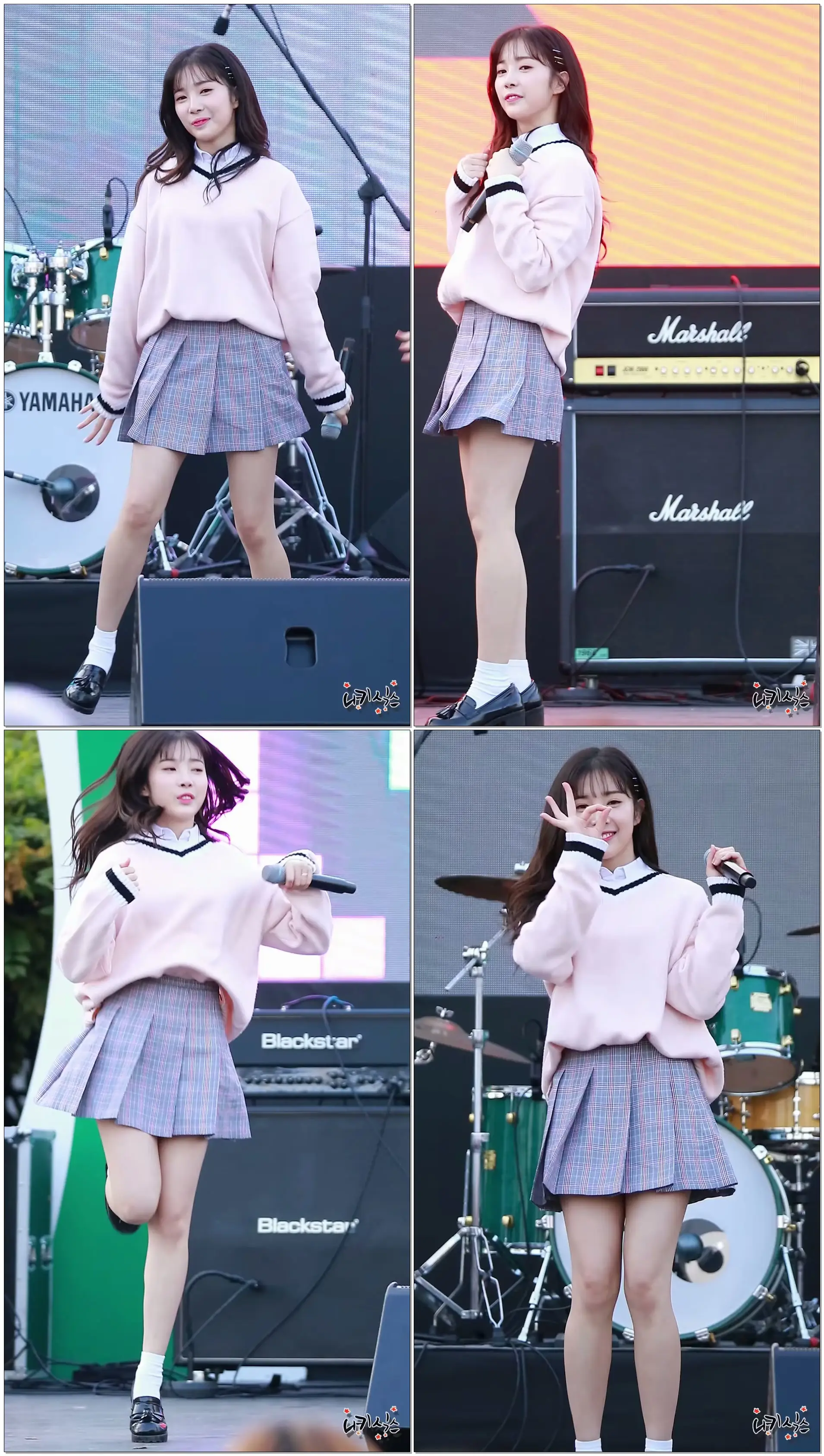 171105 에이프릴(April) 채경(윤채경) 띵 오산시 청소년축제 직캠(Fancam) by 니키식스