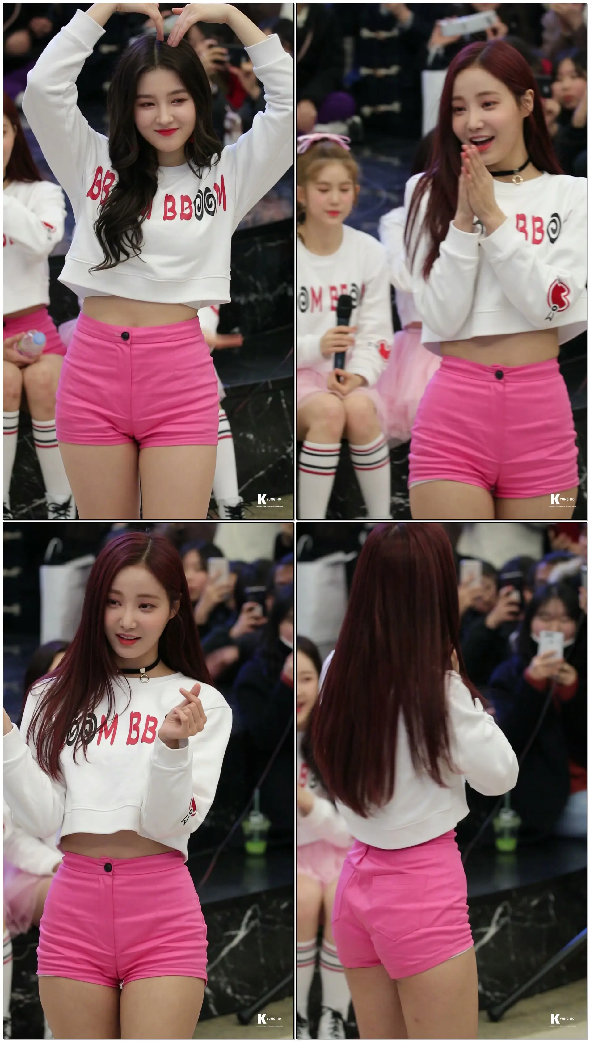 180203 분당 게릴라 콘서트 모모랜드 (momoland) 낸시 연우 포토타임 직캠 / fancam
