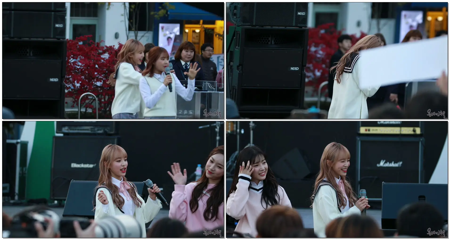 171105 에이프릴(APRIL)_(레이첼) MUAH! [오산시 청소년축제 축하공연 직캠] by 욘바인첼