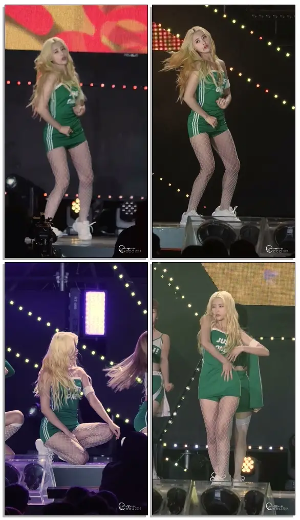 180915 다이아DIA 희현 WooWoo우우 @ 철원 평화콘서트 4K 60P 직캠