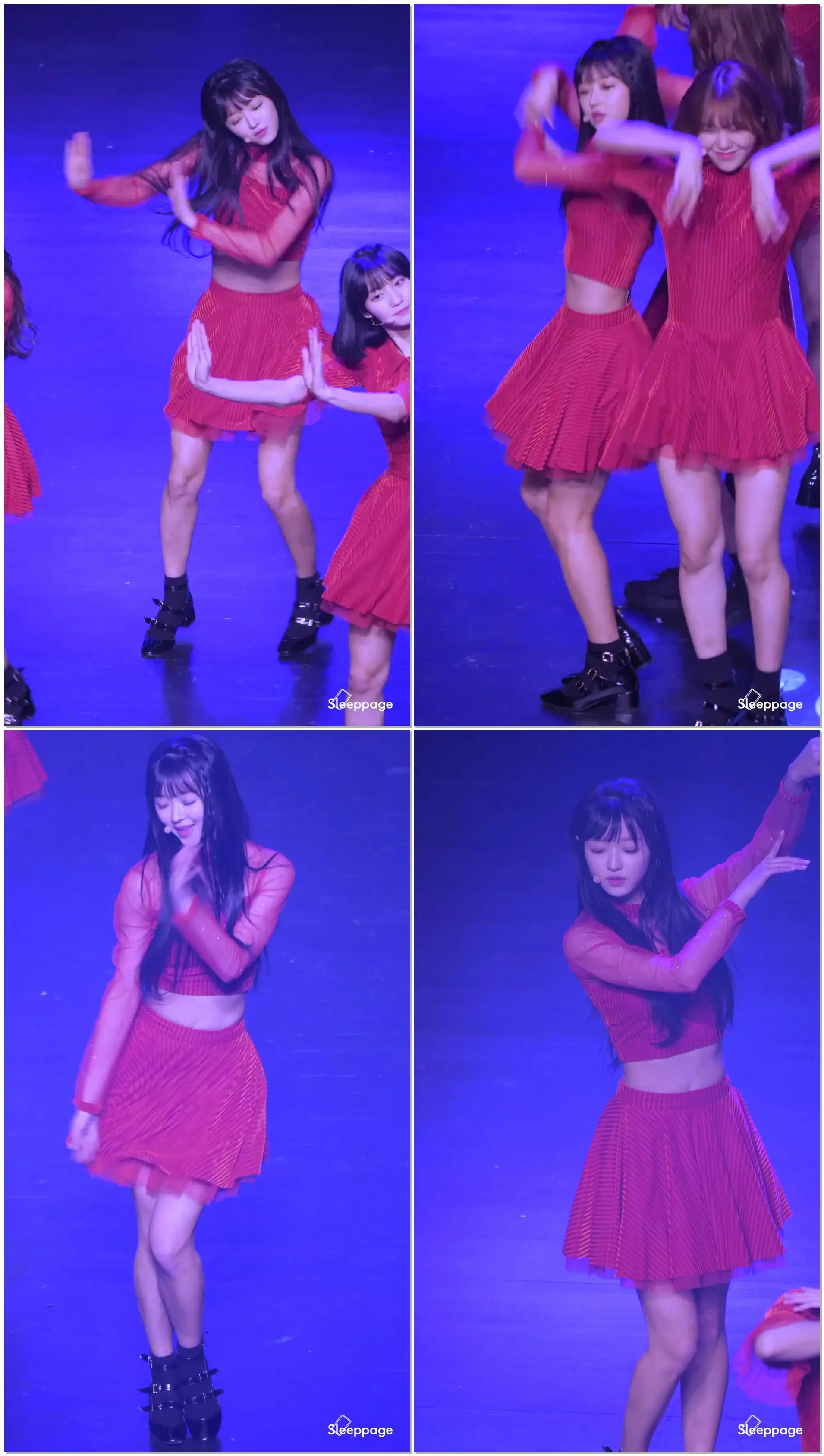 180128 오마이걸 Oh My Girl 비밀정원 Secret Garden 유아 YooA @ 인제 ICON콘서트 by Sleeppage
