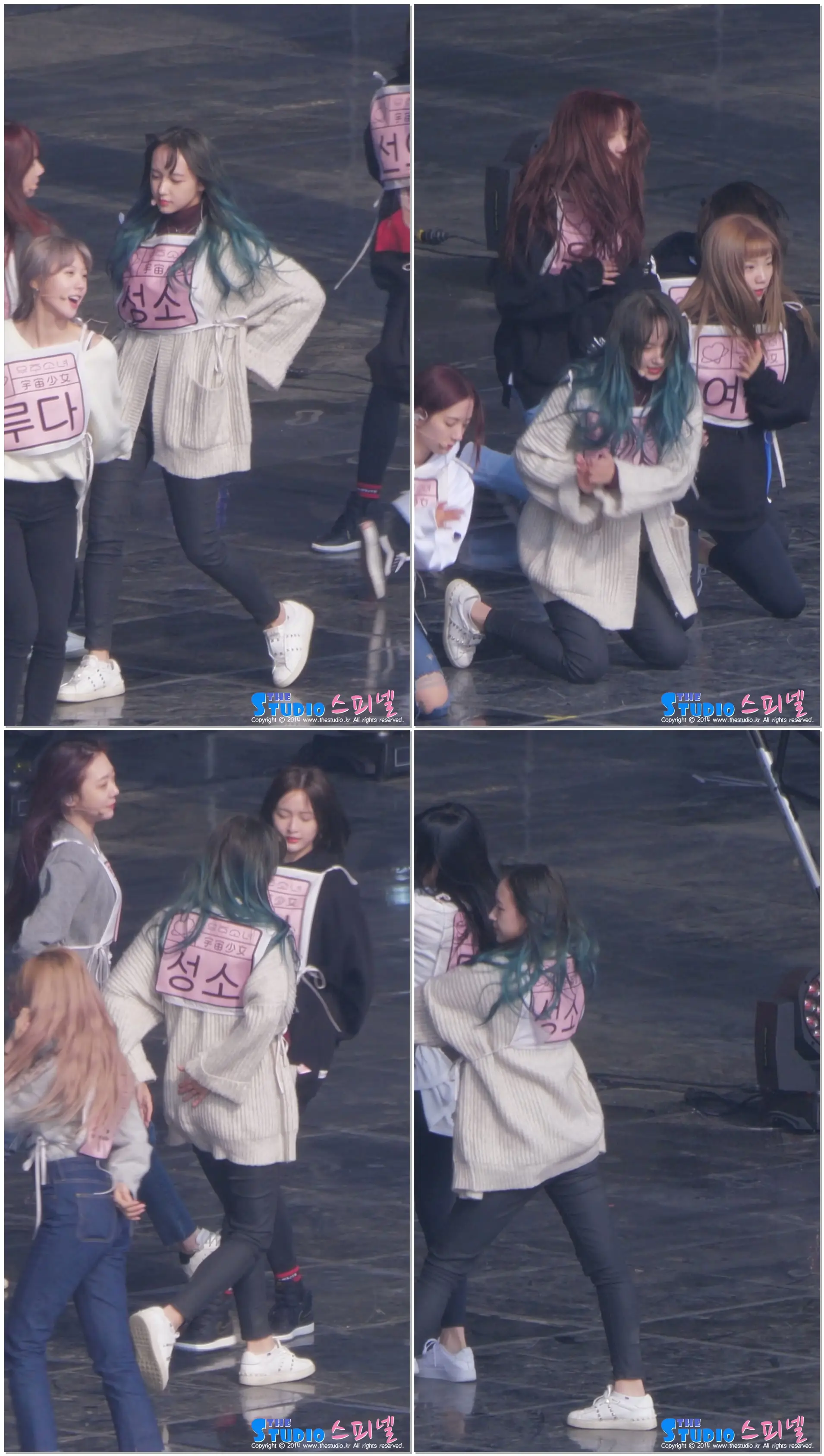 180210 우주소녀 '해피' 사복 리허설 성소 직캠 WJSN Rehearsal Cheng Xiao fancam - Happy (강릉) by Spinel