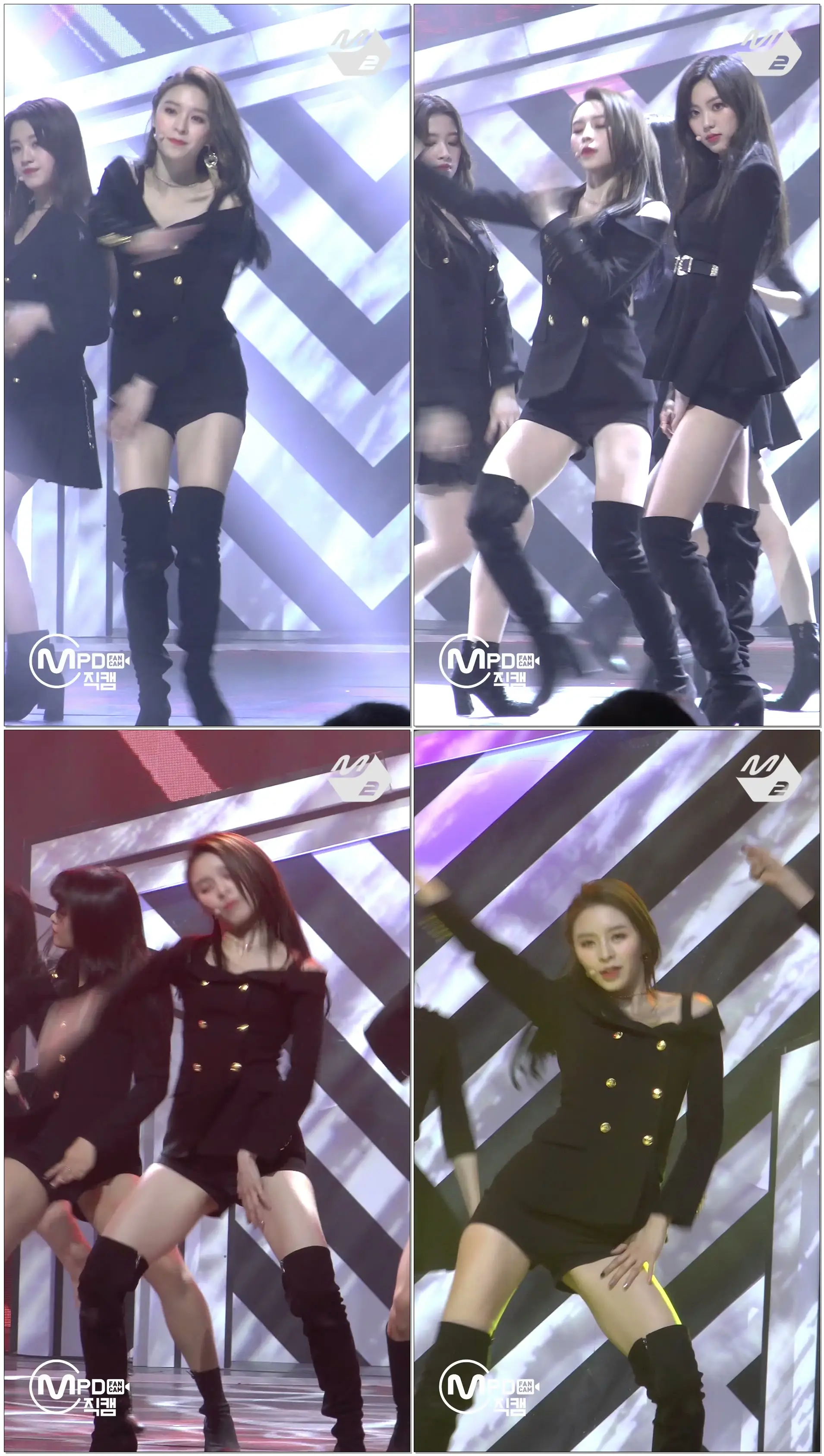 [MPD직캠] 씨엘씨 엘키 직캠 'BLACK DRESS' (CLC ELKIE FanCam) | @MCOUNTDOWN_2018.2.22