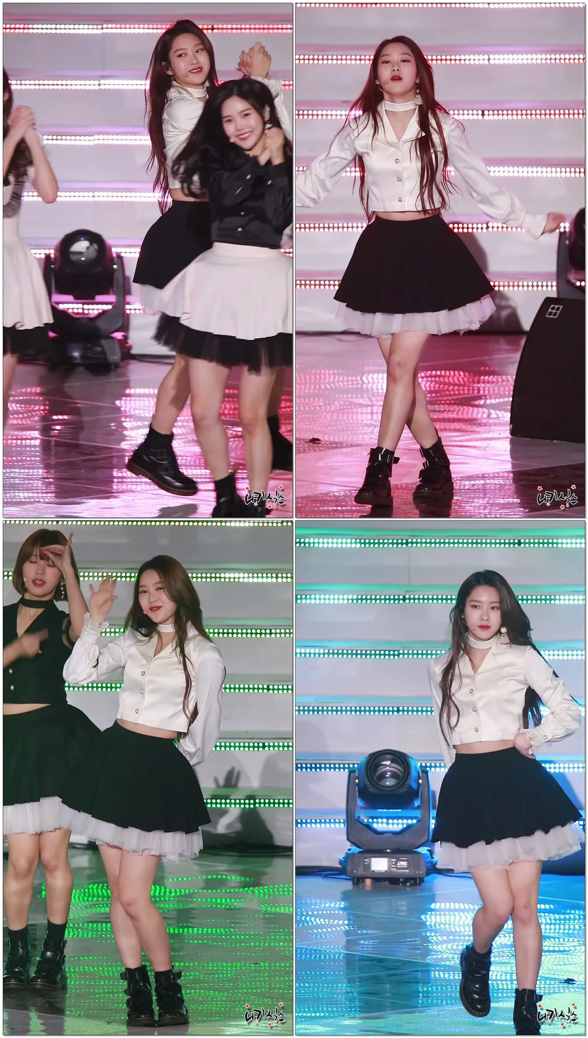 171221 오마이걸(OH MY GIRL) 지호 컬러링북(Coloring Book) 평창올림픽 G-50 축하쇼 직캠(Fancam) by 니키식스
