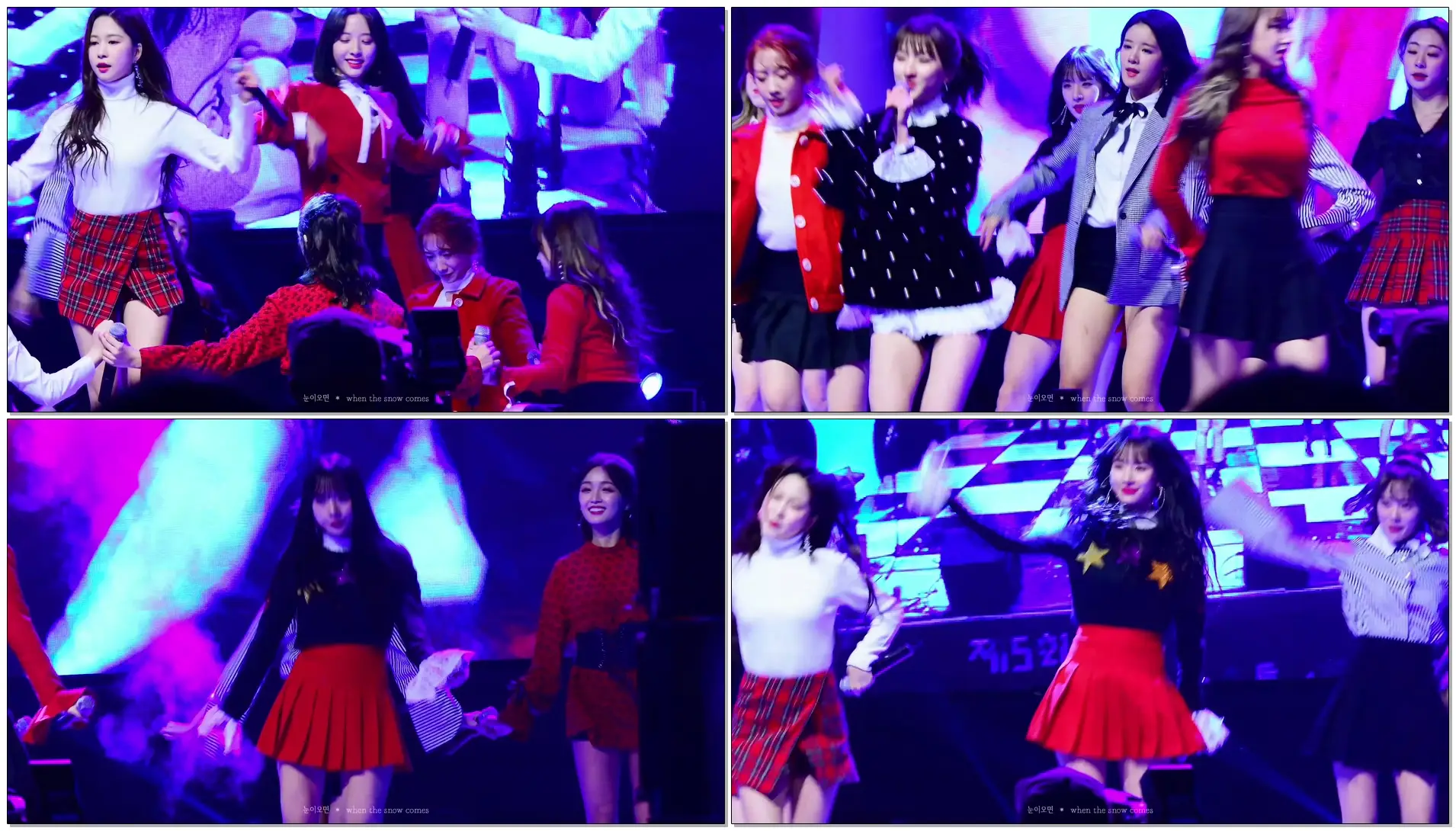 171103 동두천 크리스마스 축제 너에게닿기를(I wish) - 우주소녀(WJSN) 설아 직캠