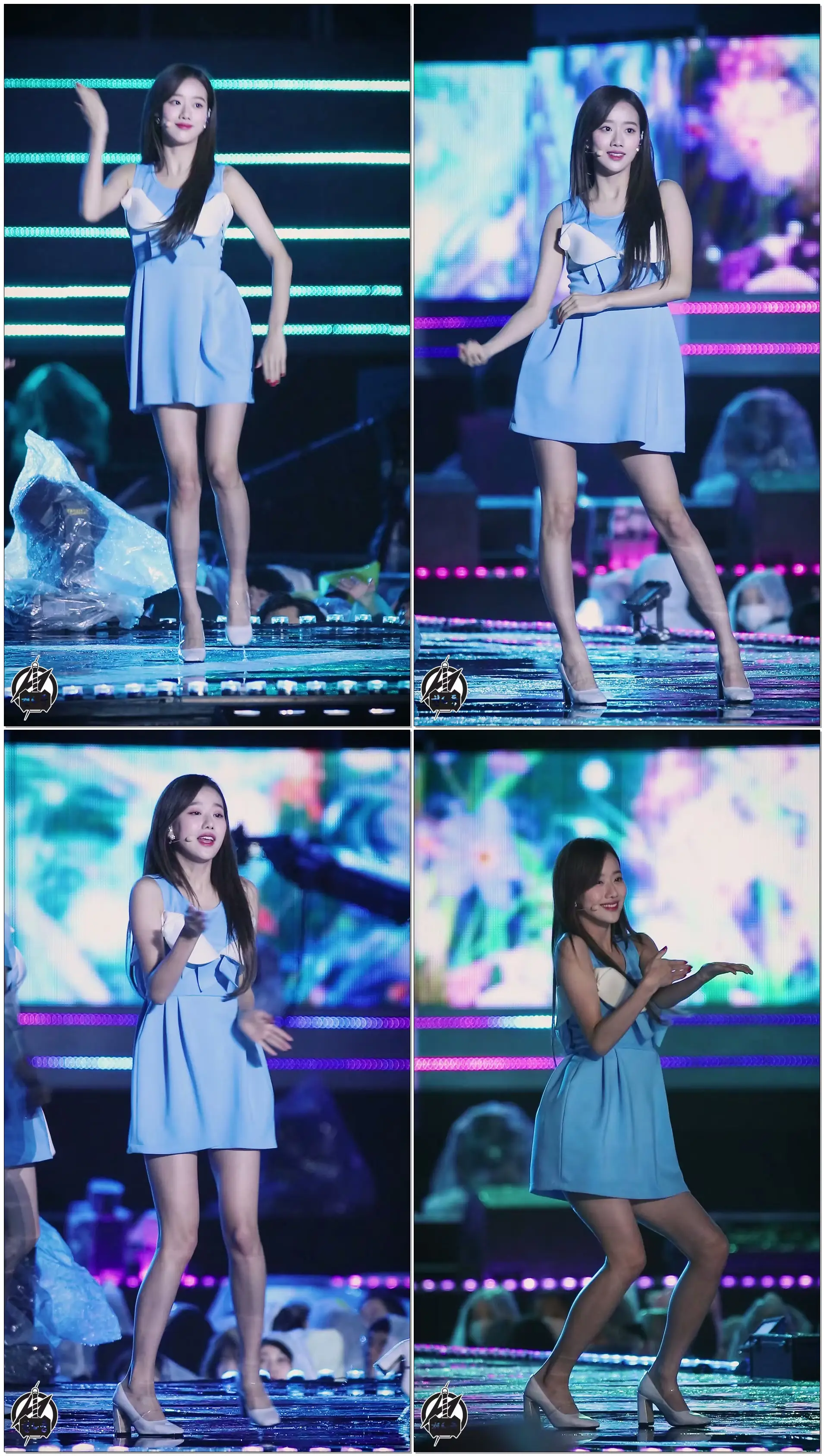 180404 에이프릴 나은 직캠 '파랑새' The Blue Bird April NaEun Fancam @울산 남다른행복콘서트 By 천둥