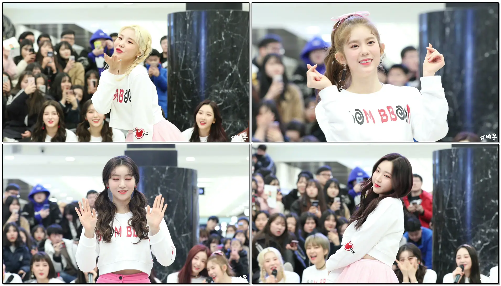 180203 모모랜드(MOMOLAND) 뿜뿜 게릴라 포토타임 (Photo Time) [분당 AK플라자 게릴라] 4K 직캠 by 비몽