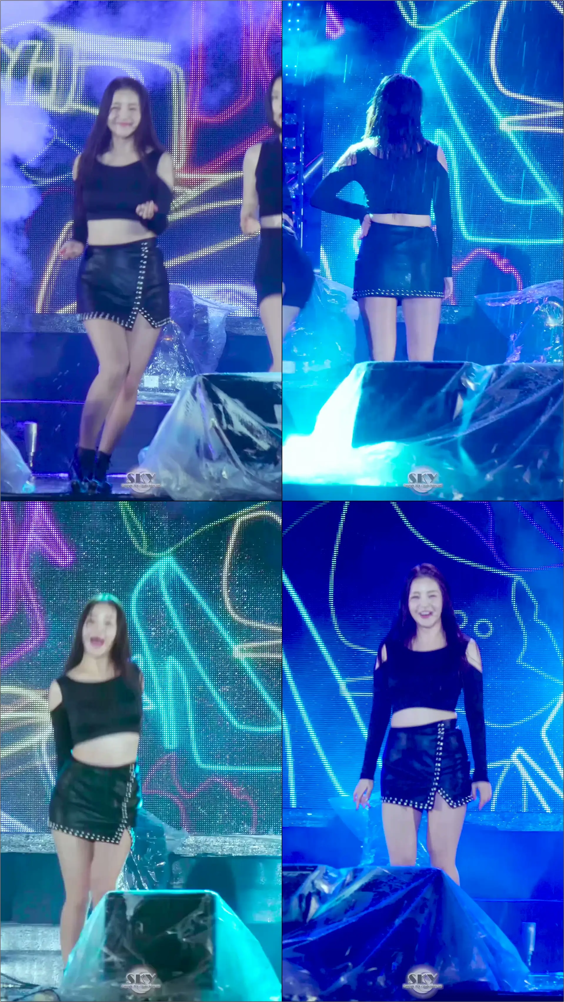 [171012] 브레이브걸스 - 하이힐 @충무음악회 '유정'직캠 By스카이