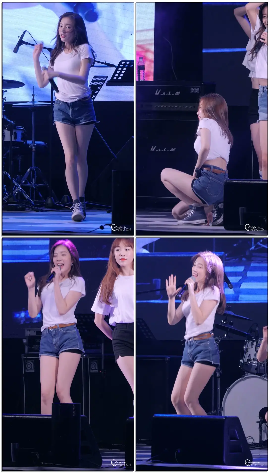 180810 에이프릴 APRIL 채경 WOW 와우 @서울아레나뮤직페스티벌 4K 60P 직캠