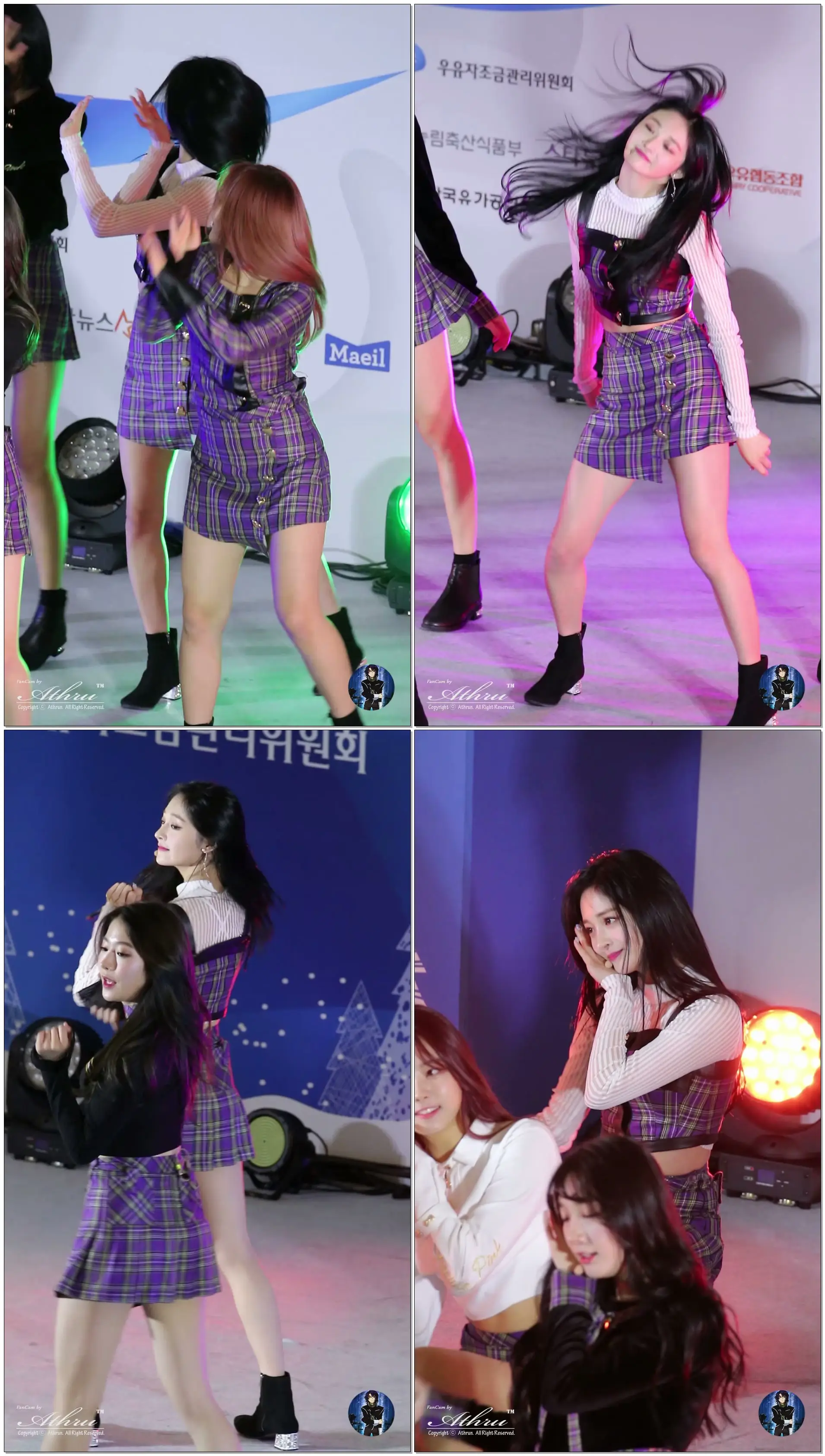 171208 #프리스틴 #PRISTIN #WeWoo #결경 #주결경 #周洁琼 +러브밀크페스티벌 [직캠/FanCam] by Athrun