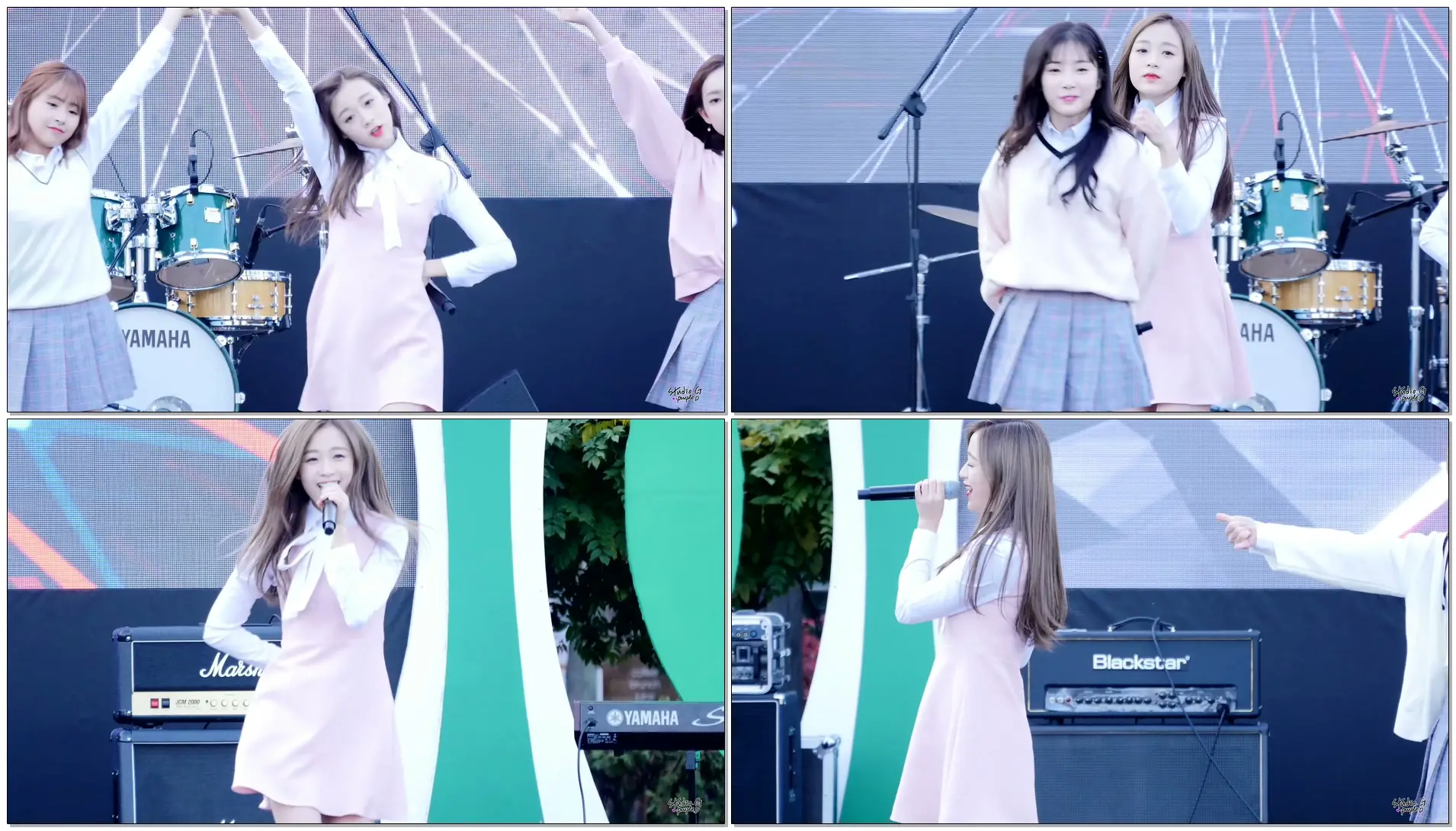 171105 에이프릴(april) 진솔 메이데이(mayday) 오산 청소년 축제 직캠/fancam