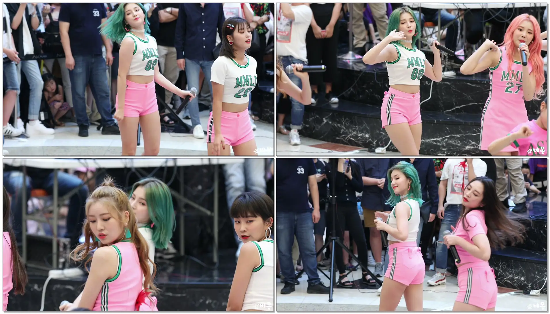 180708 낸시(Nancy) 뿜뿜(BBOOM BBOOM) 모모랜드(MOMOLAND) [분당 AK프라자 게릴라] 4K 직캠 by 비몽