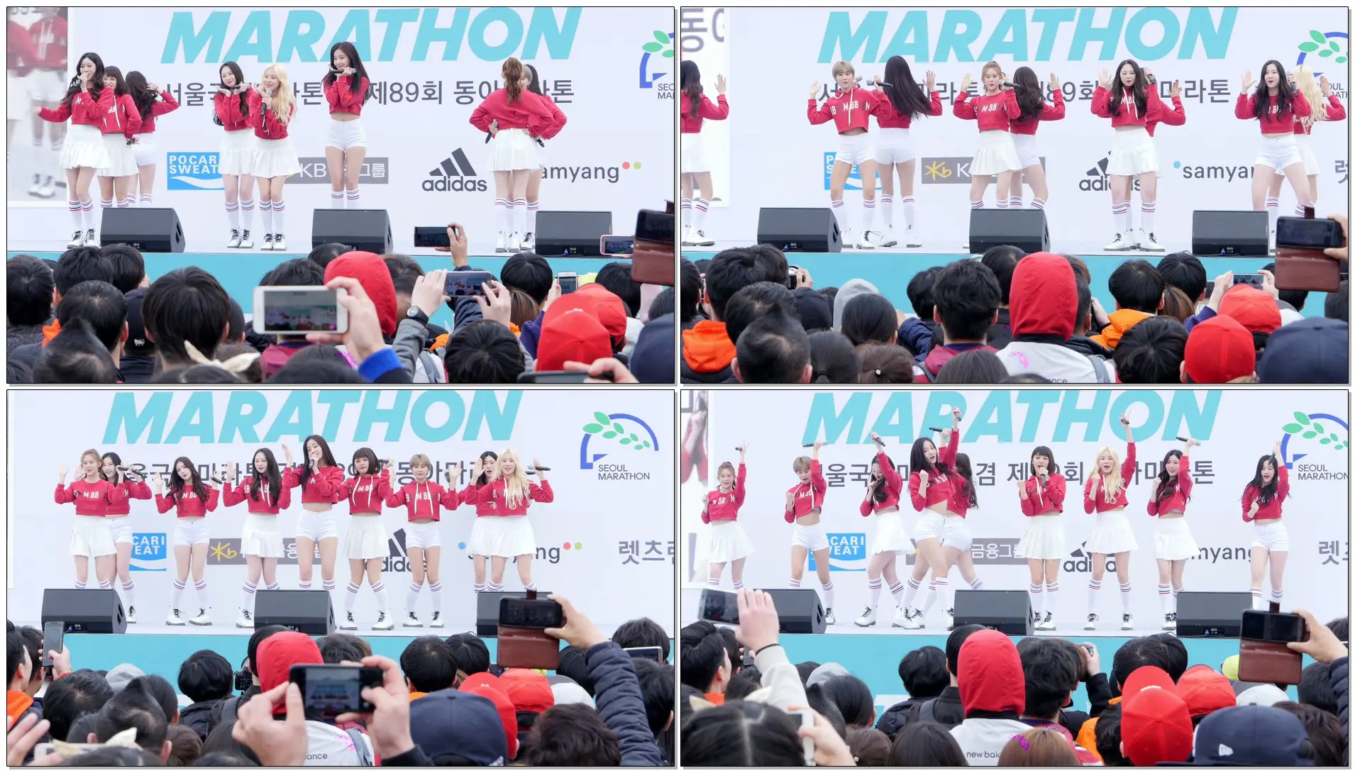180318 모모랜드 MOMOLAND _ 꼼짝마 Freeze _ 전체직캠 _ 서울국제마라톤 _ 잠실종합운동장