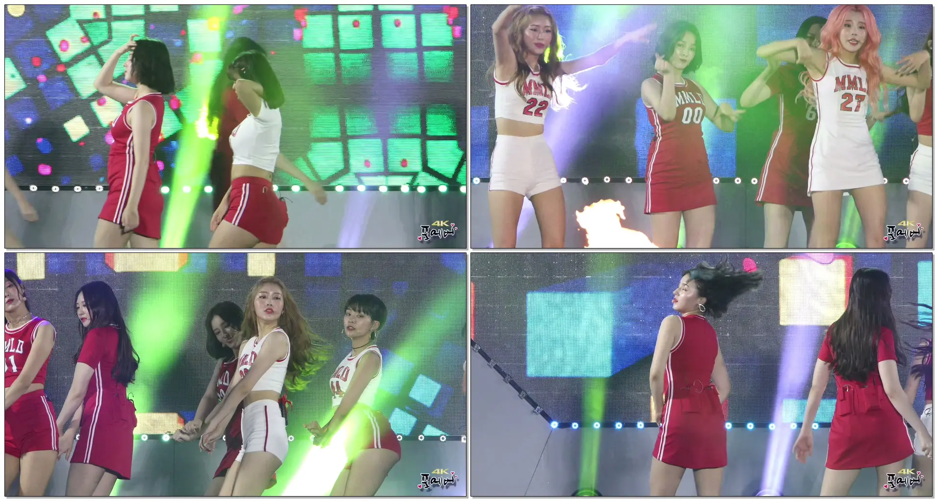 [4K] 180721 모모랜드(MOMOLAND) 낸시-뿜뿜 [안동 K-POP 콘서트] 직캠(fancam) by 포에버