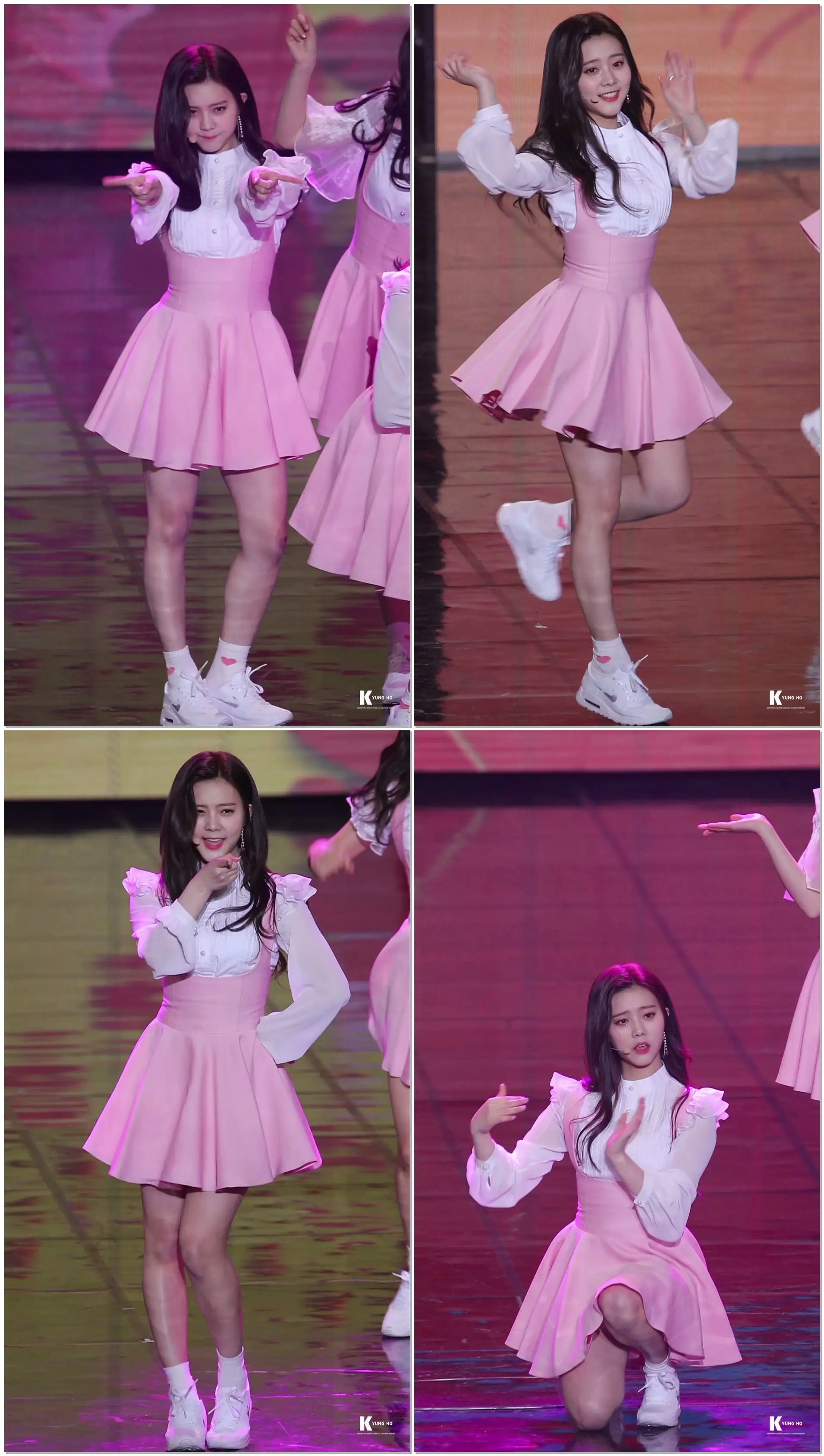 180130 평창동계올림픽 G-10 특별 생방송 다이아(DIA) 나랑사귈래 은채 직캠 / fancam