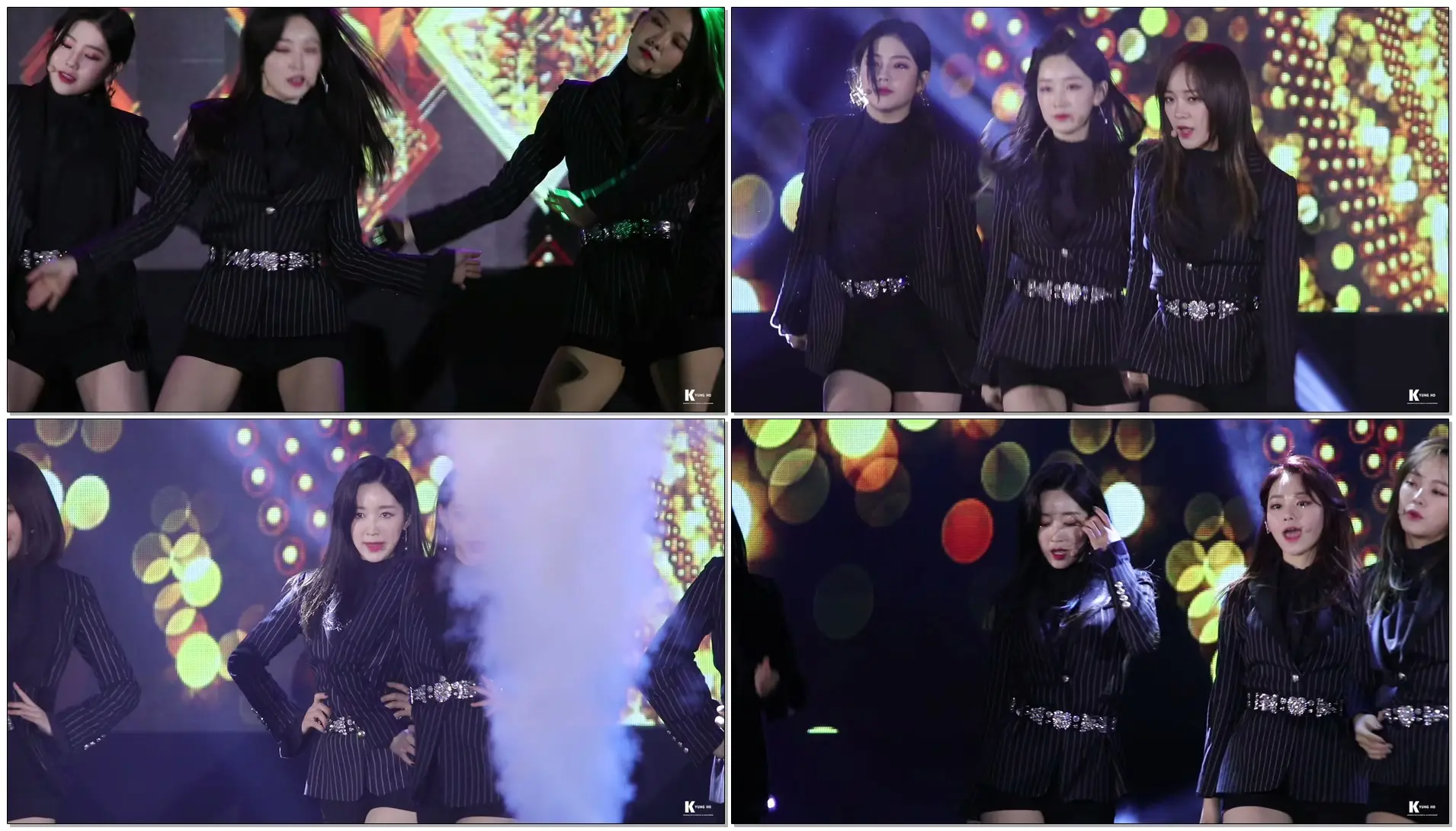 180303 평창 동계 패럴림픽 성화 합화 기념 공개방송 구구단 (gugudan) the boots 하나 직캠 / fancam