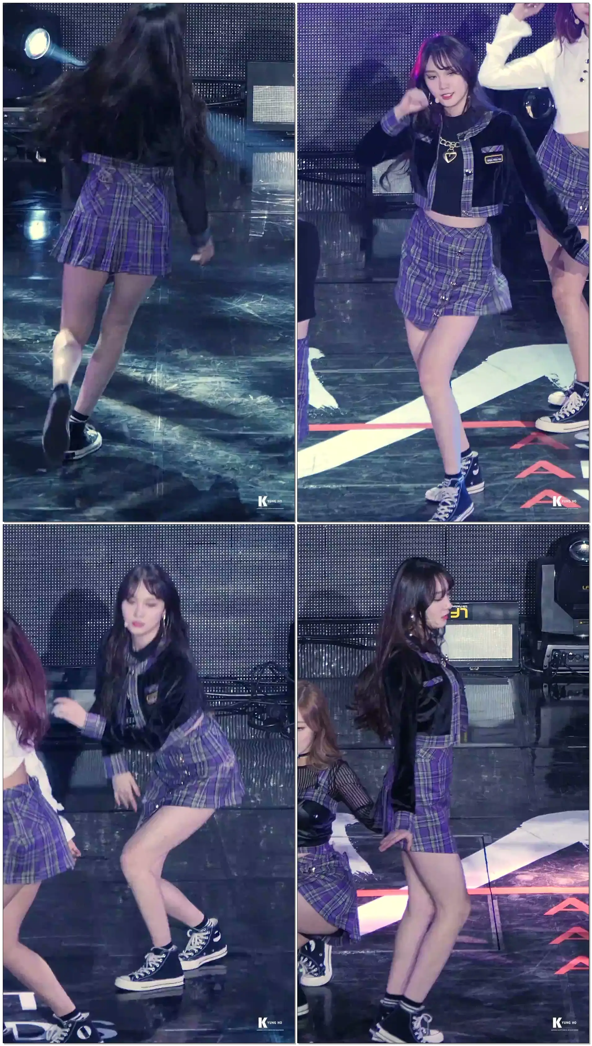 171115 2017 Asia Artist Awards 프리스틴 (pristin) Wee woo 민경 직캠 / fancam