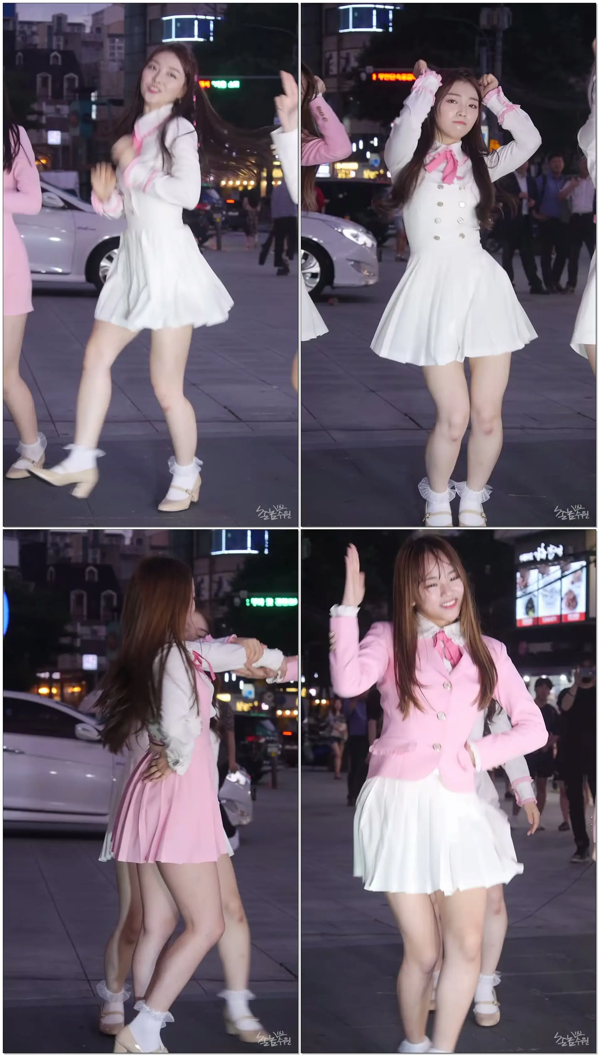 180712 Saturday (세러데이) 댄스커버 - 푱푱 (of 라붐) (하늘) 직캠 by 수원촌놈 [신촌 버스킹]