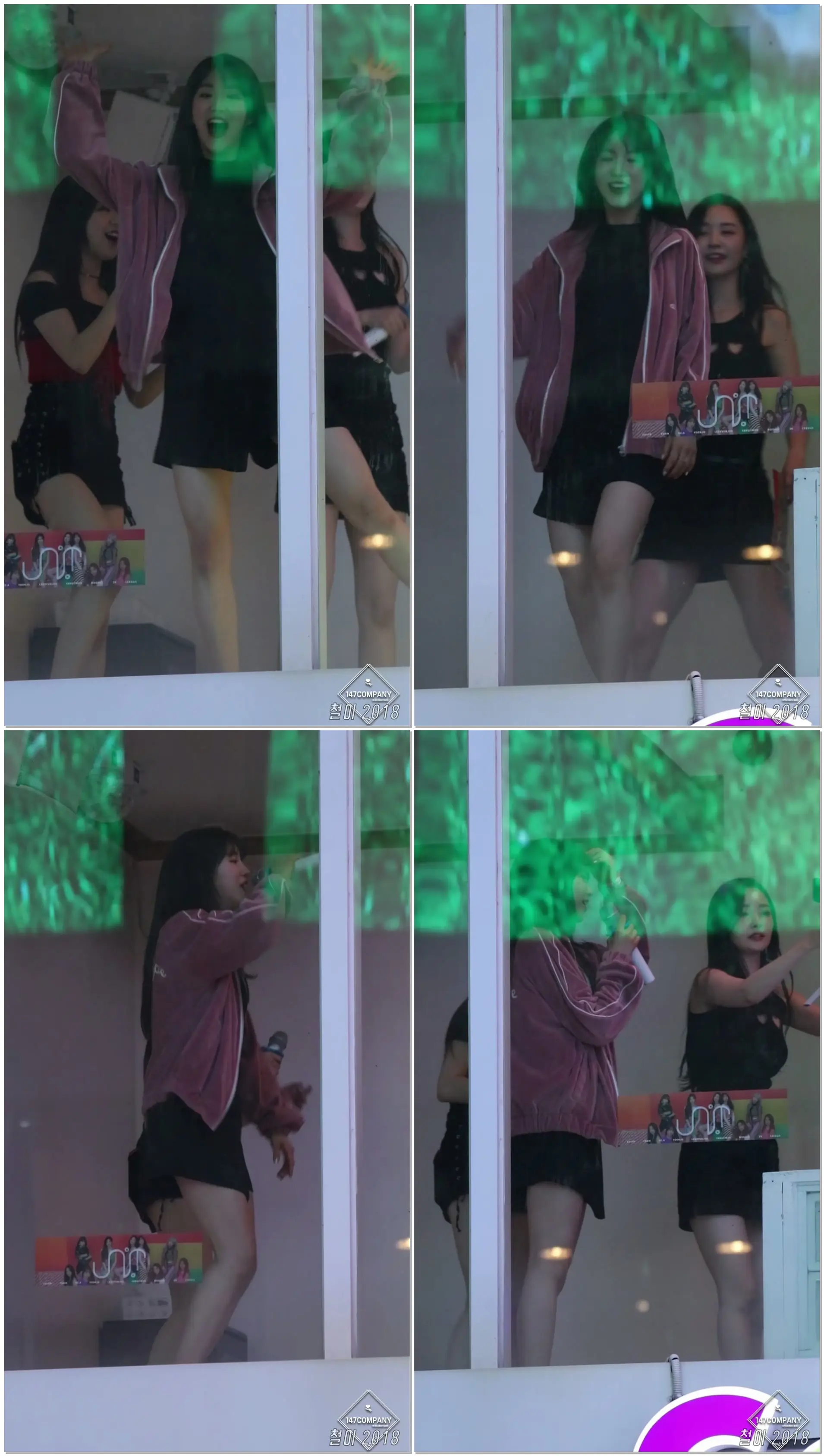 180519 유니티 (UNI.T) 우희+지엔 춤동작으로는 푱푱 BY 철이 147Company - 홍대 수노래방(직캠/fancam)