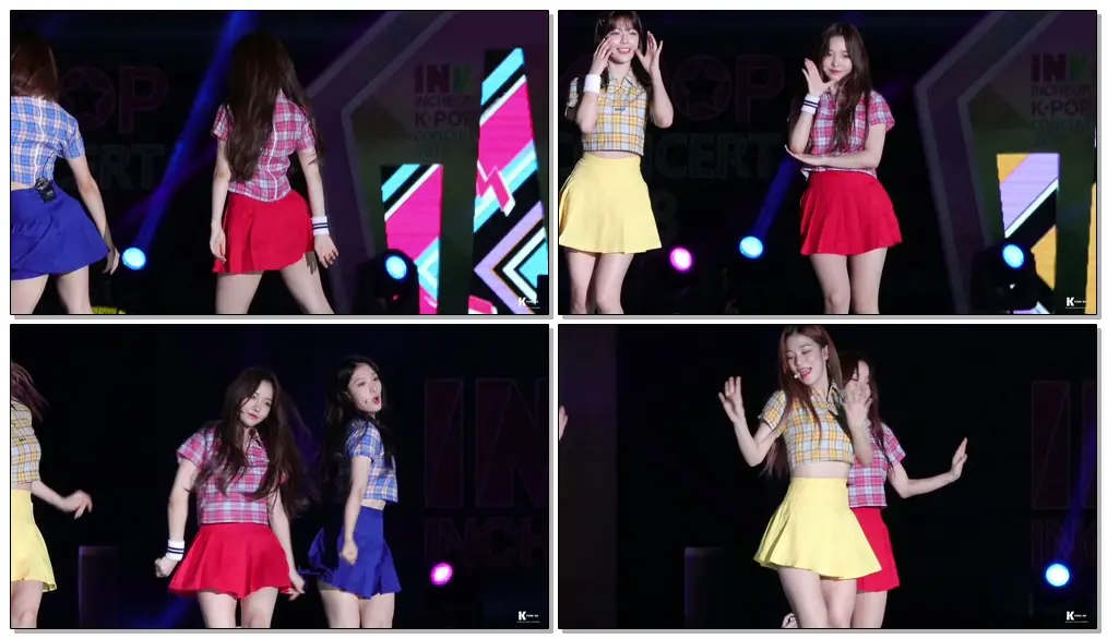 180901 INK 인천 한류관광콘서트 프로미스나인 (Fomis_9) Oh (소녀시대 cover) 지선 직캠 by.경호