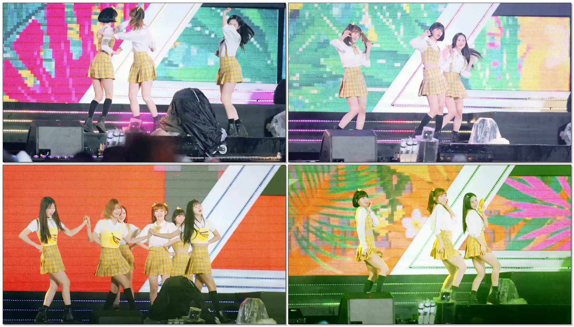 OH MY GIRL BANHANA(오마이걸 반하나) _ Banana allergy monkey(바나나 알러지 원숭이)@180404 울산 쇼챔[4k Fancam/직캠]