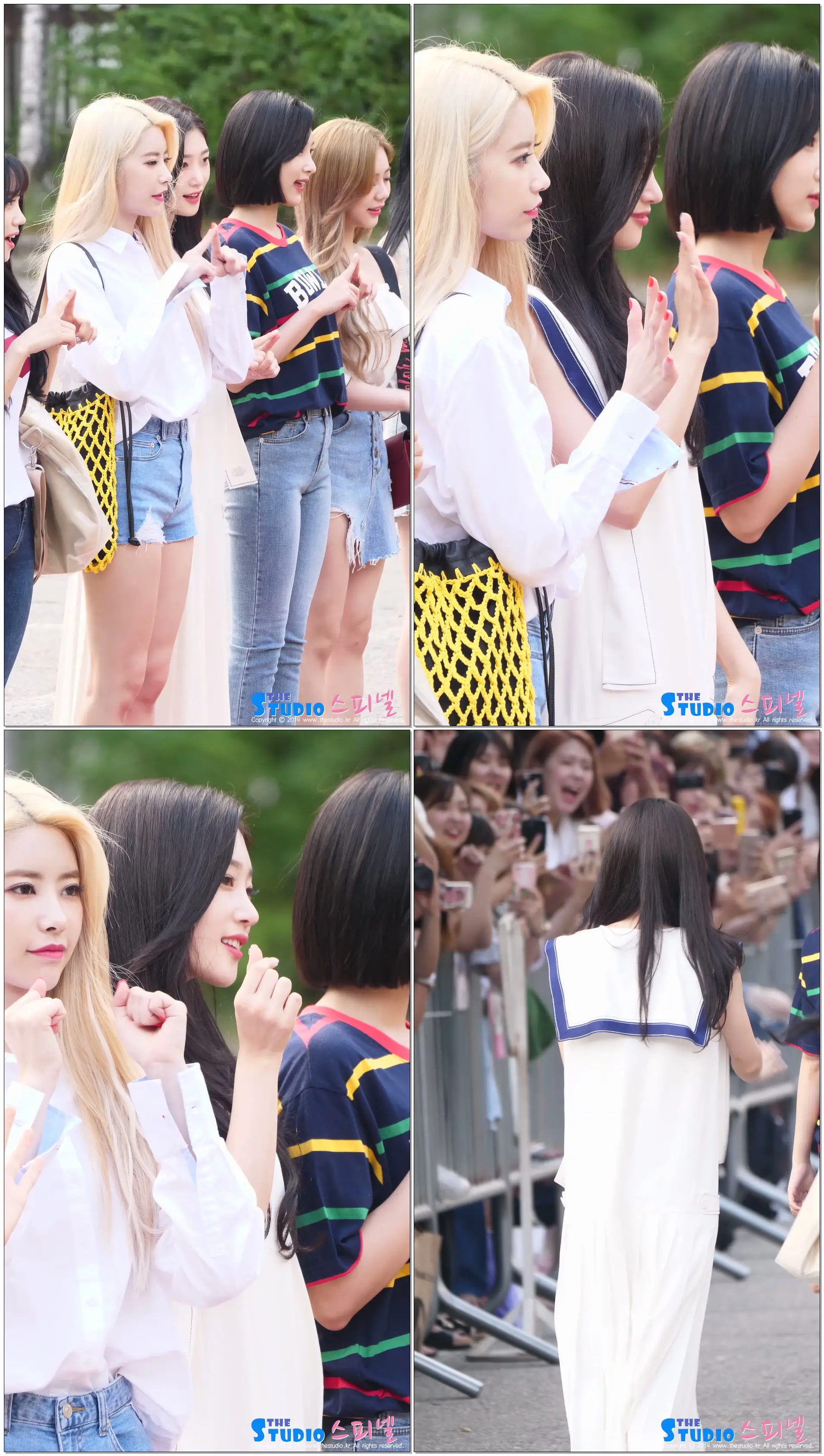 180810 다이아 DIA 정채연 Chaeyeon 'WooWoo' come back 4K 직캠 @ 뮤직뱅크 출근길 by Spinel