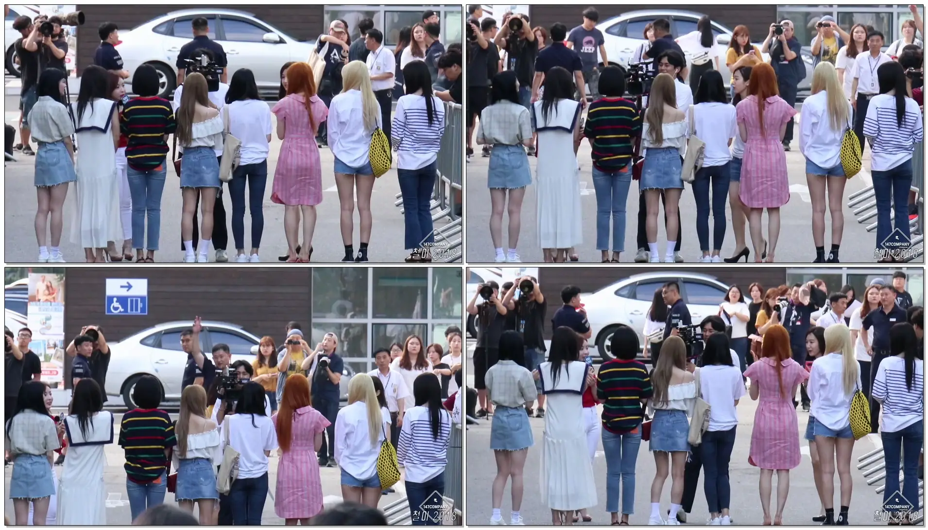 180810 다이아 (DIA) 전체 인터뷰 BY 철이 147Company - kbs 뮤직뱅크 신관공개홀(직캠/fancam)